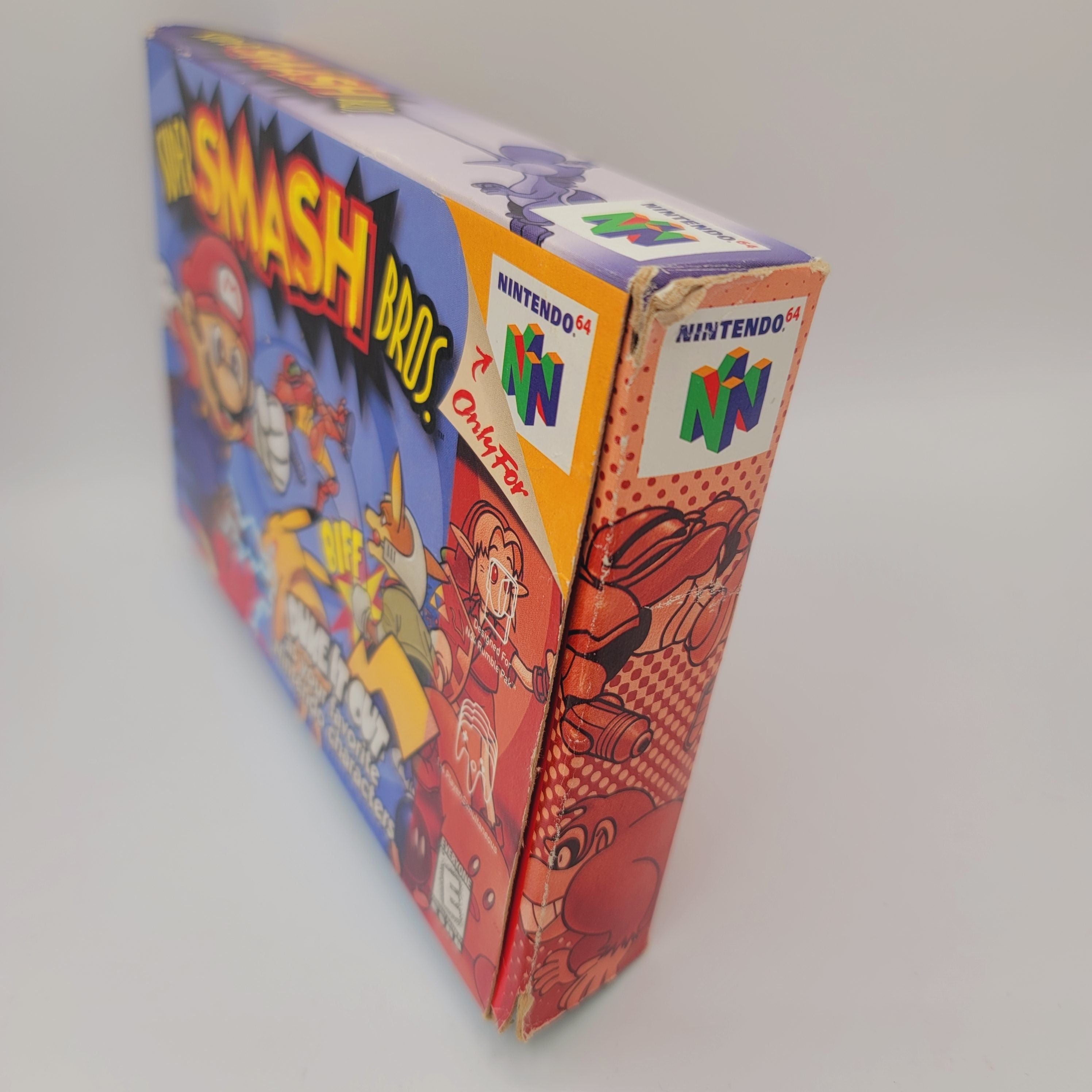 N64 - Super Smash Bros. (Complet en boîte / A / Avec manuel)