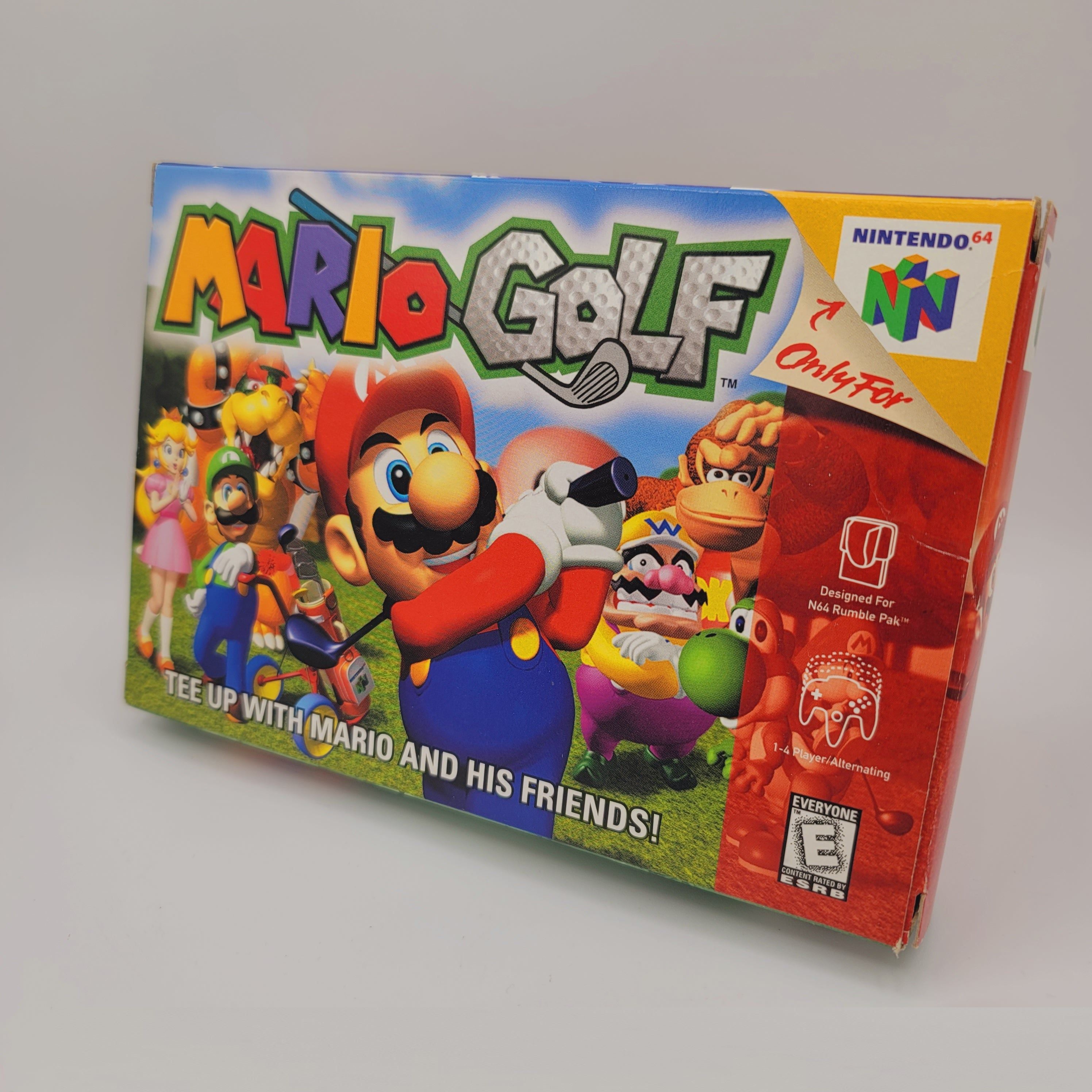 N64 - Mario Golf (Complete in Box / A / With Manual)