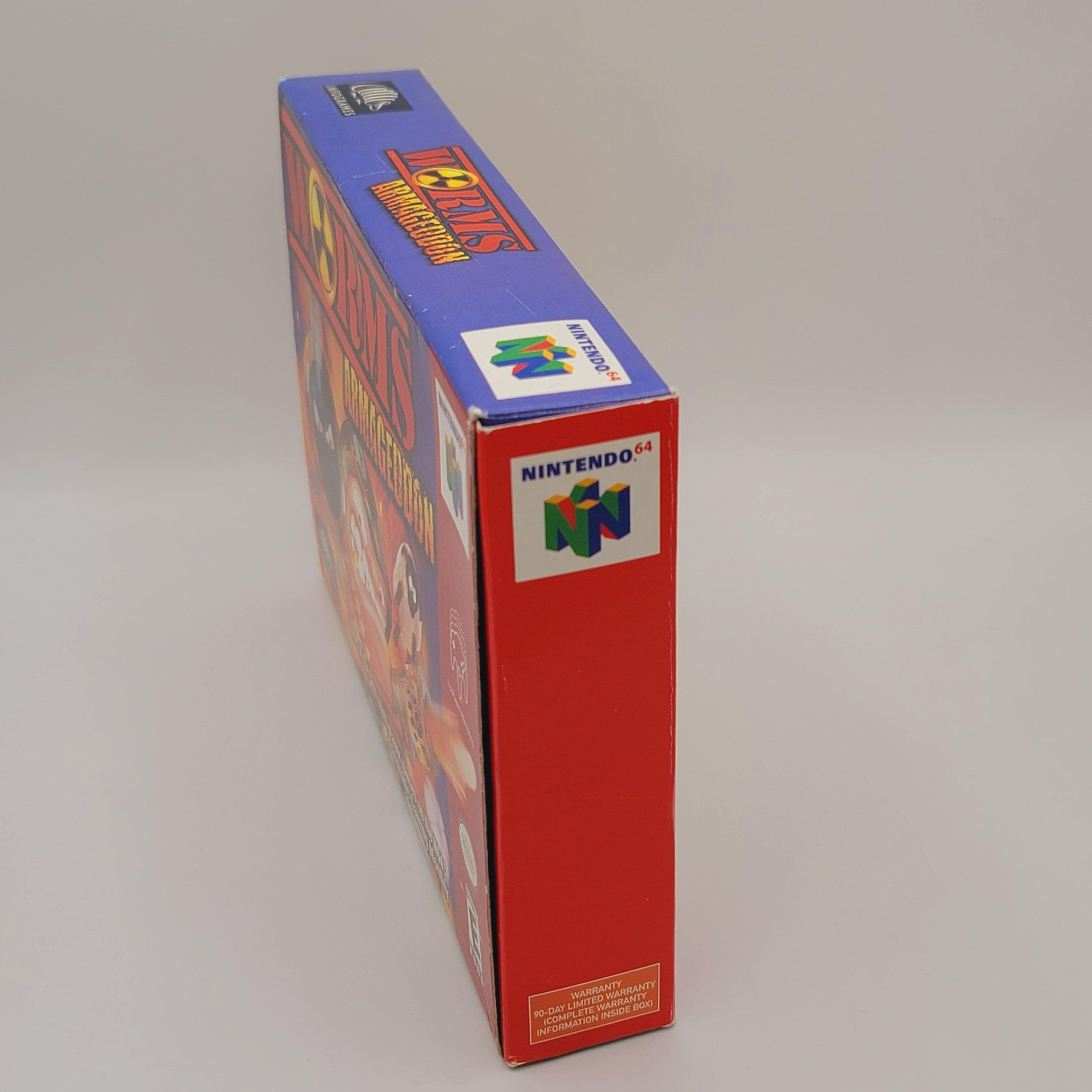 N64 - Worms Armageddon (Complet en Boite / A- / Avec Manuel)