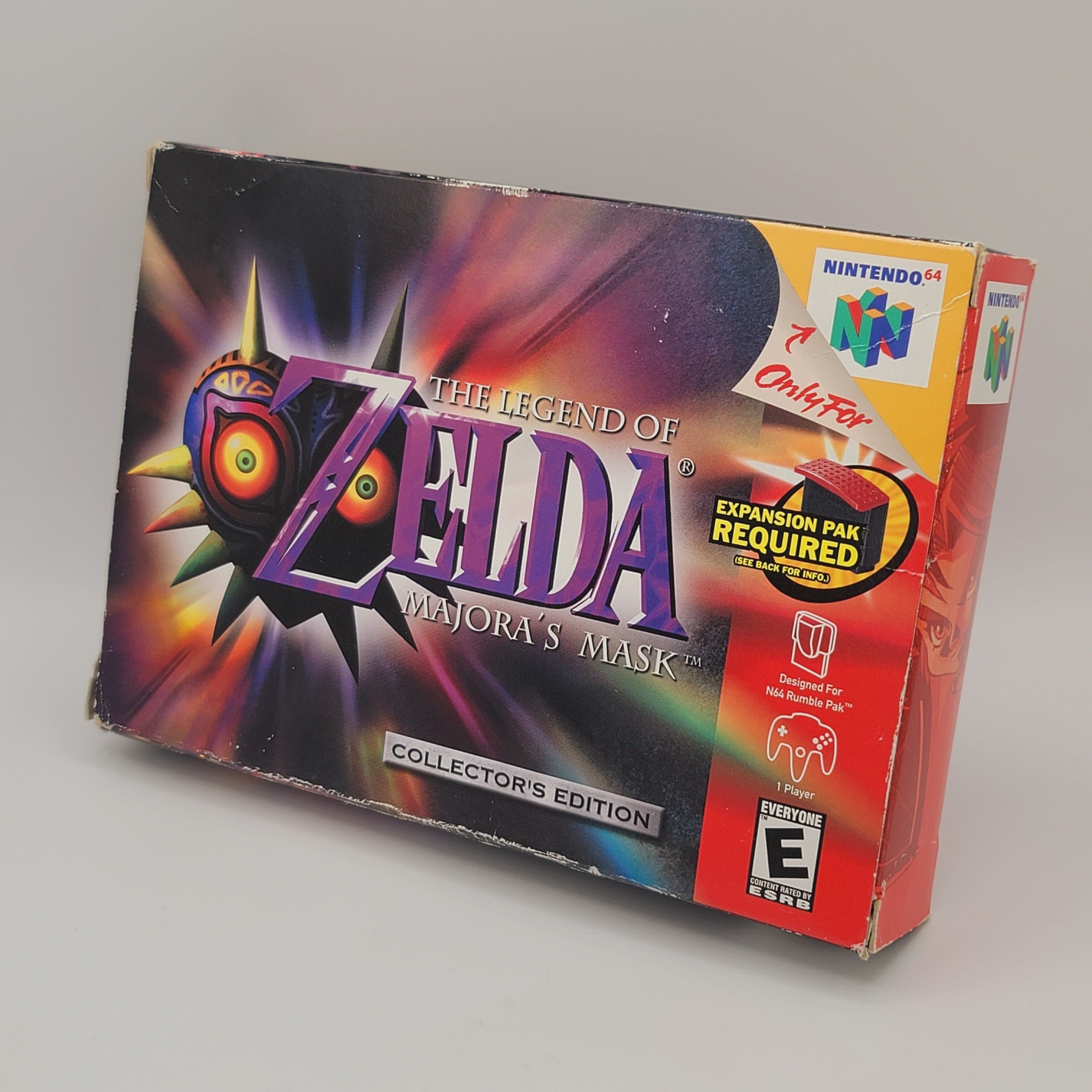 N64 - The Legend of Zelda Majora's Mask Collector's Edition (Complete in Box / B / With Manual)