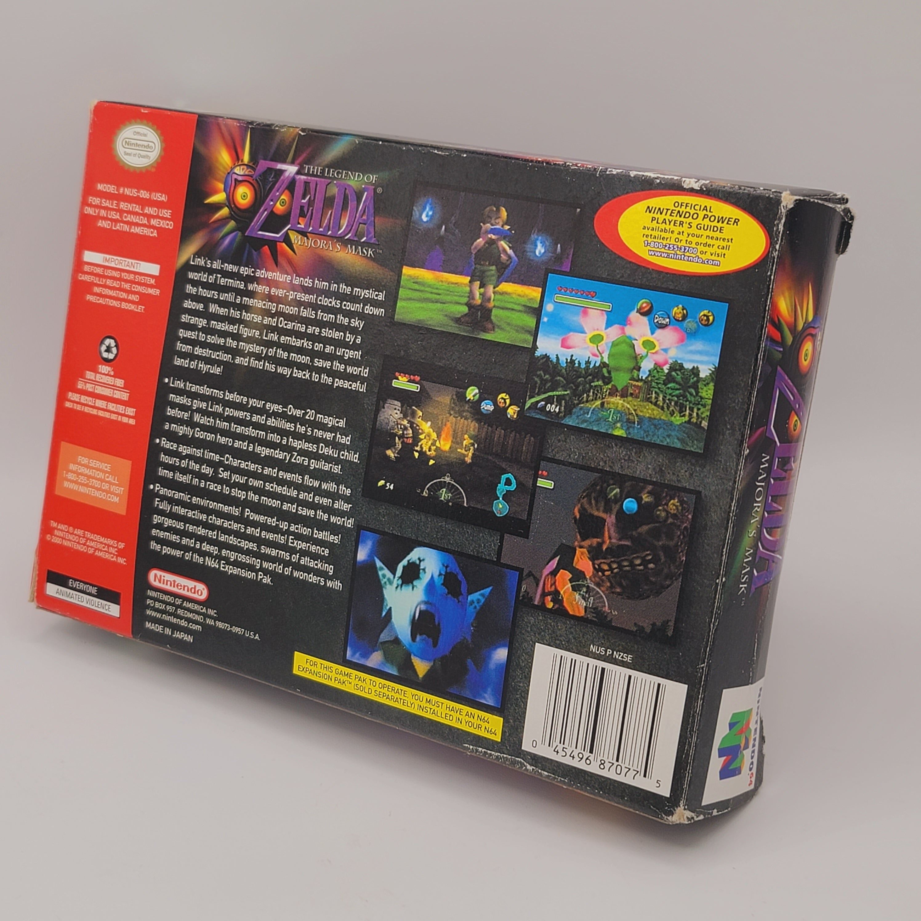 N64 - The Legend of Zelda Majora's Mask Collector's Edition (Complete in Box / B / With Manual)