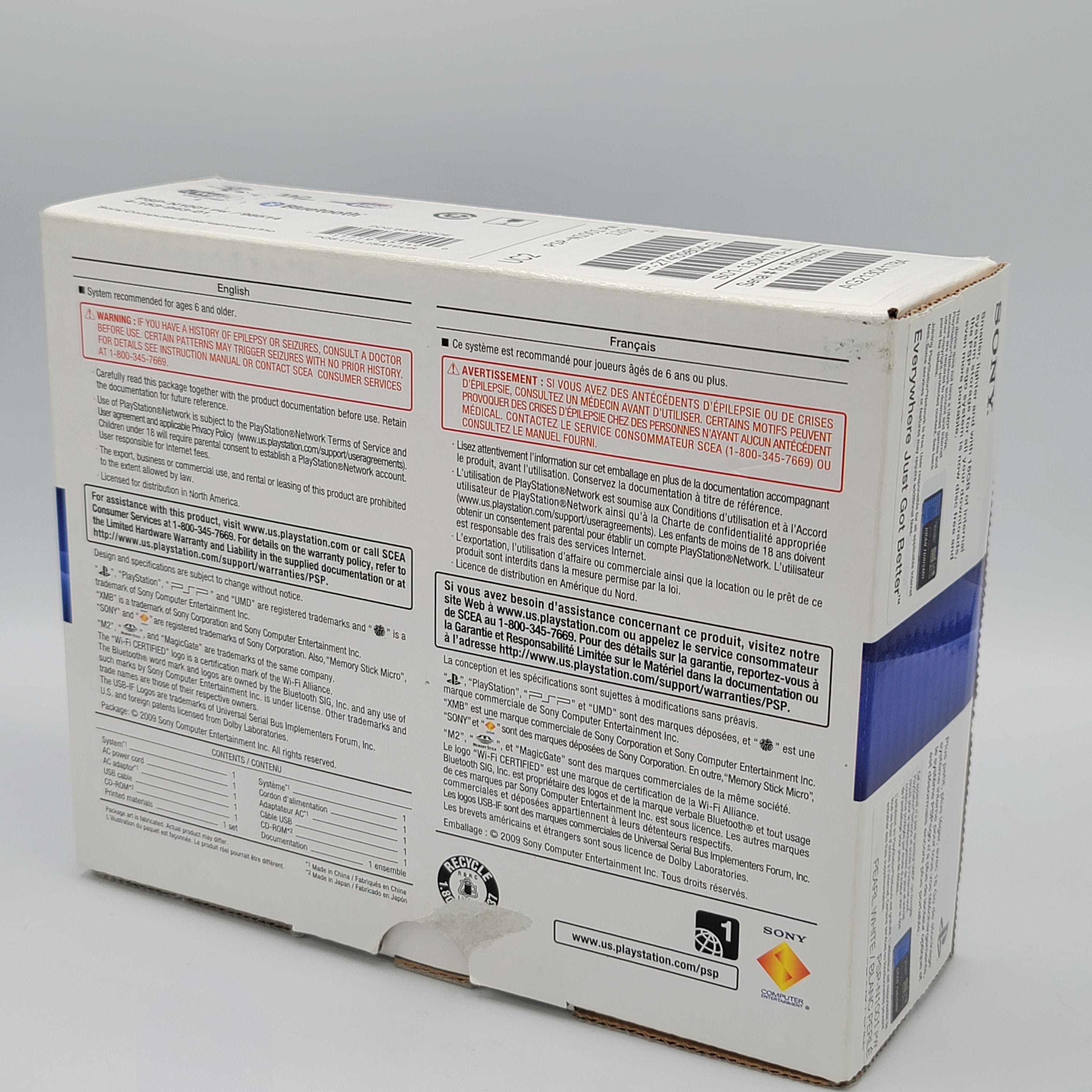 Système PSP GO - Blanc (complet dans la boîte)