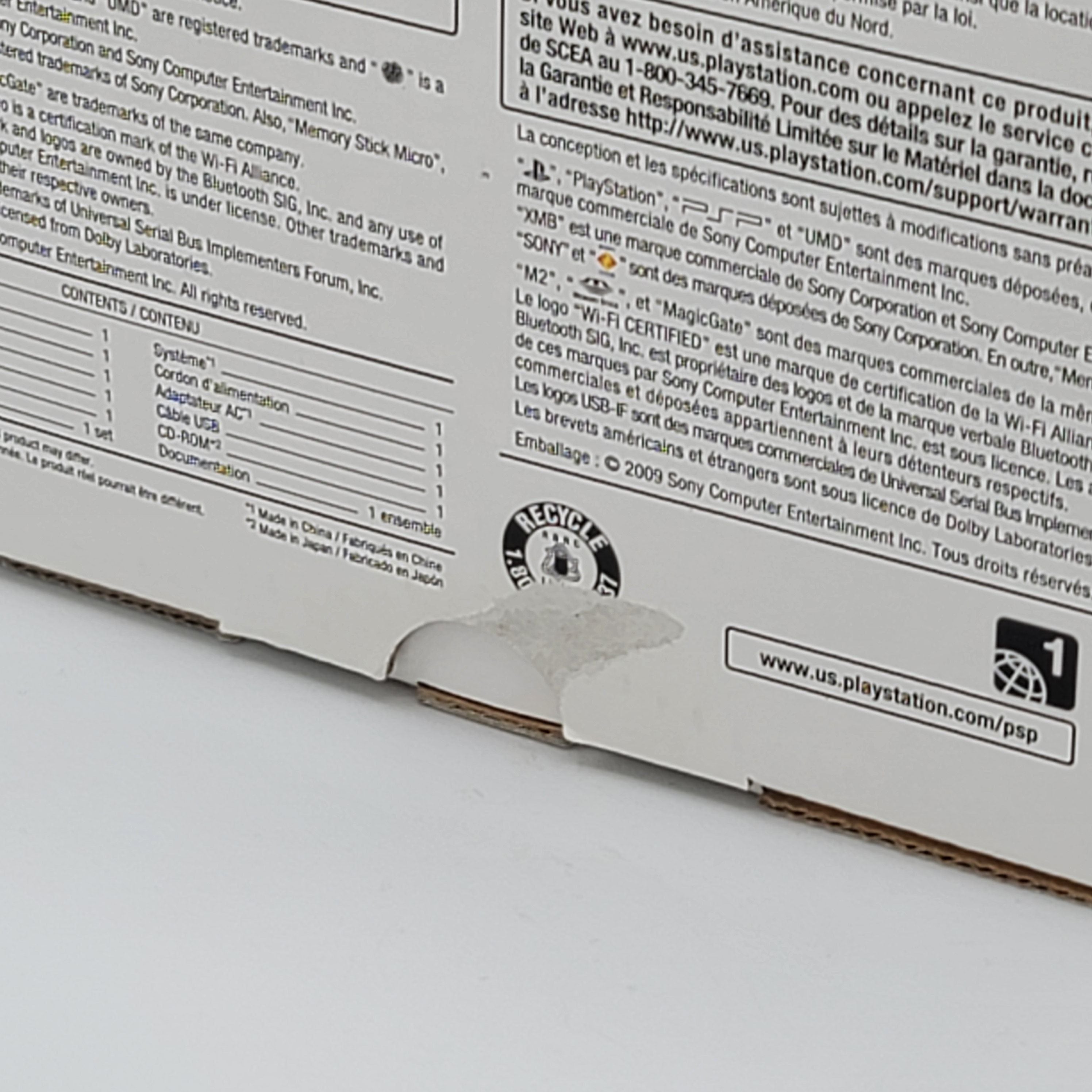 Système PSP GO - Blanc (complet dans la boîte)