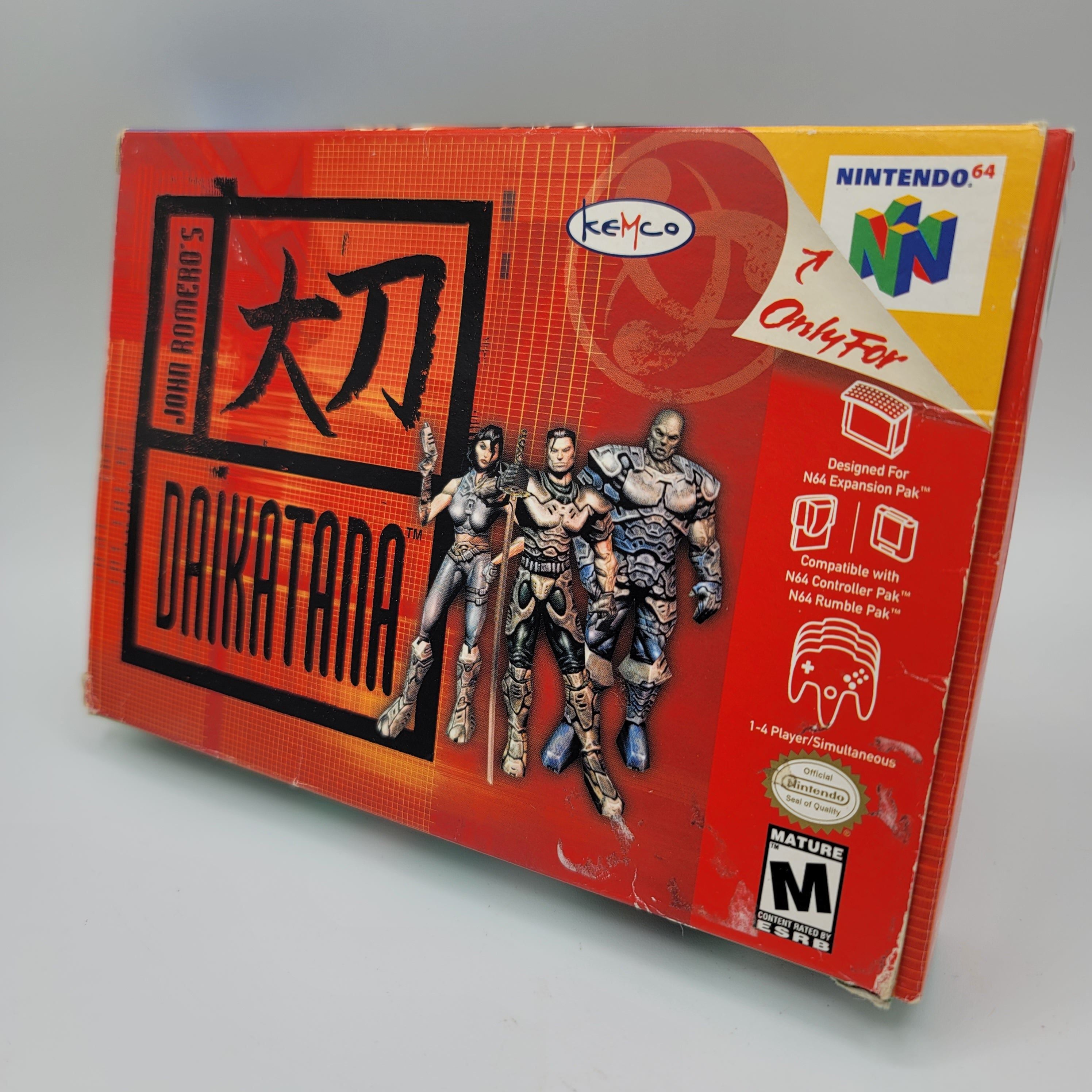 N64 - Daikatana (Complete in Box / B / No Manual)