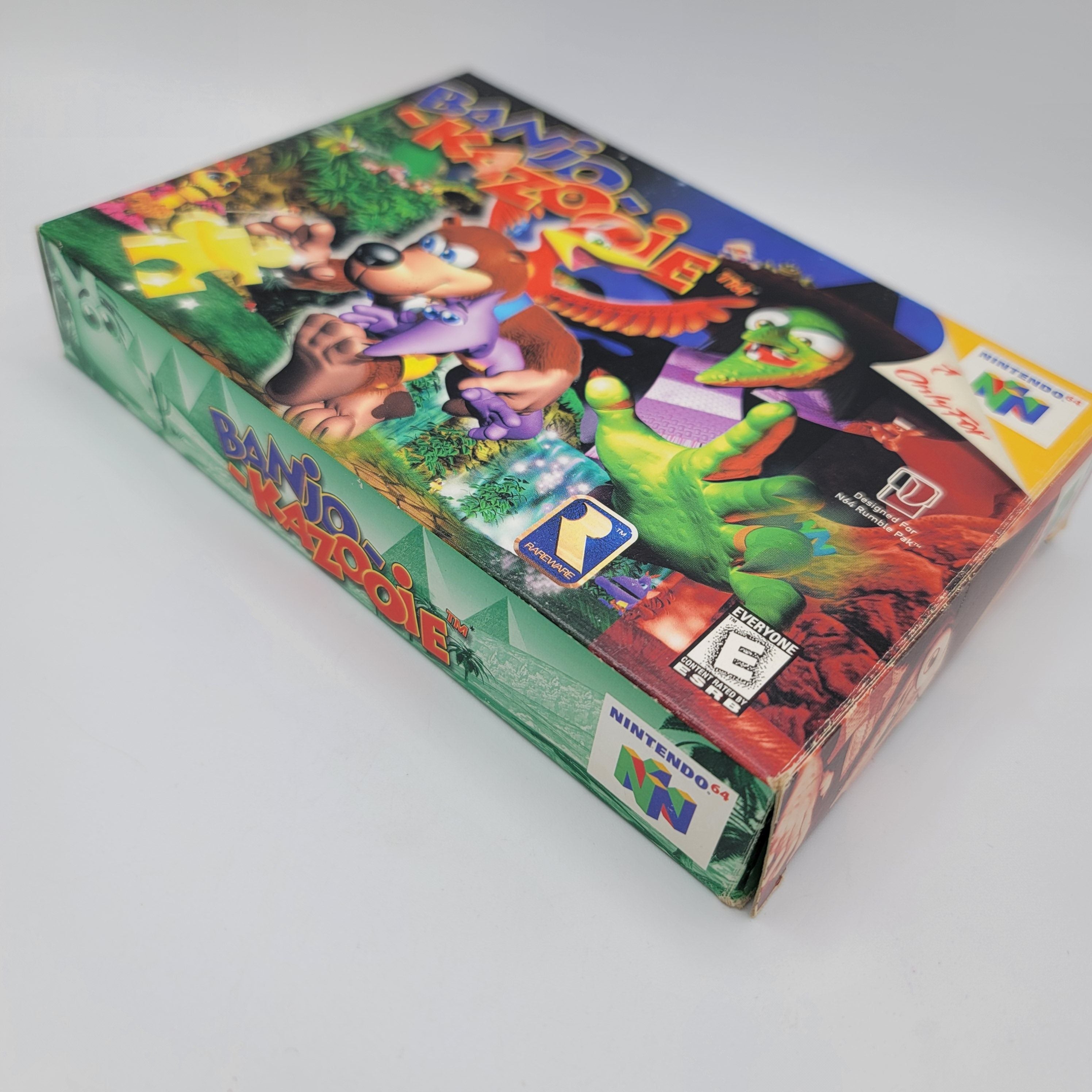 N64 - Banjo-Kazooie (Complete in Box / A / With Manual)