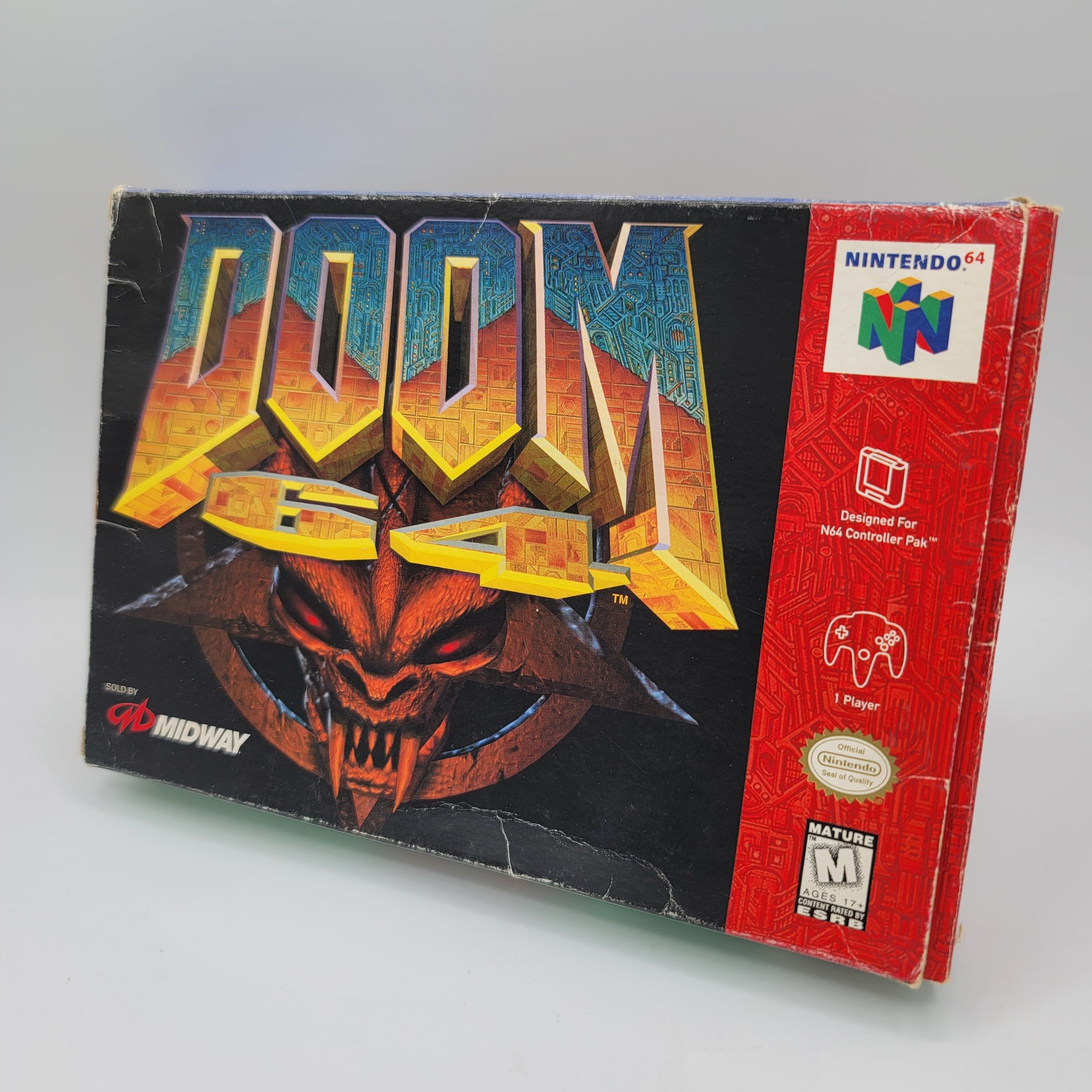 N64 - Doom 64 (Complete in Box / B / No Manual)