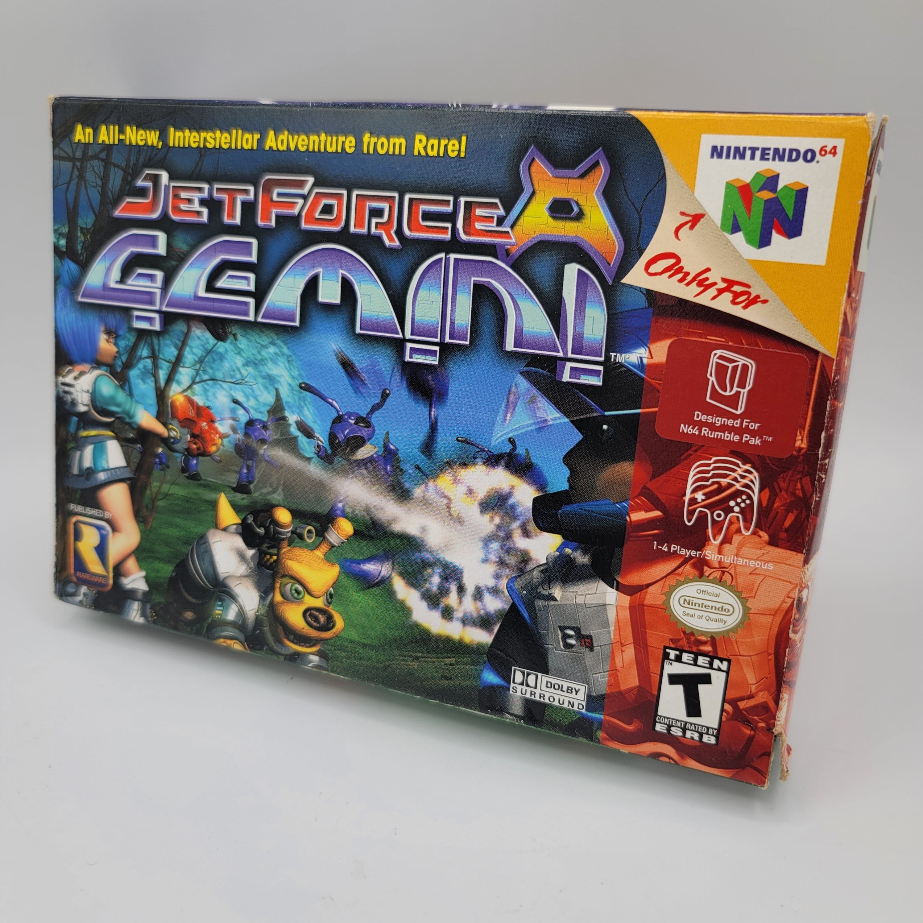N64 - Jet Force Gemini (Complete in Box / A / With Manual)