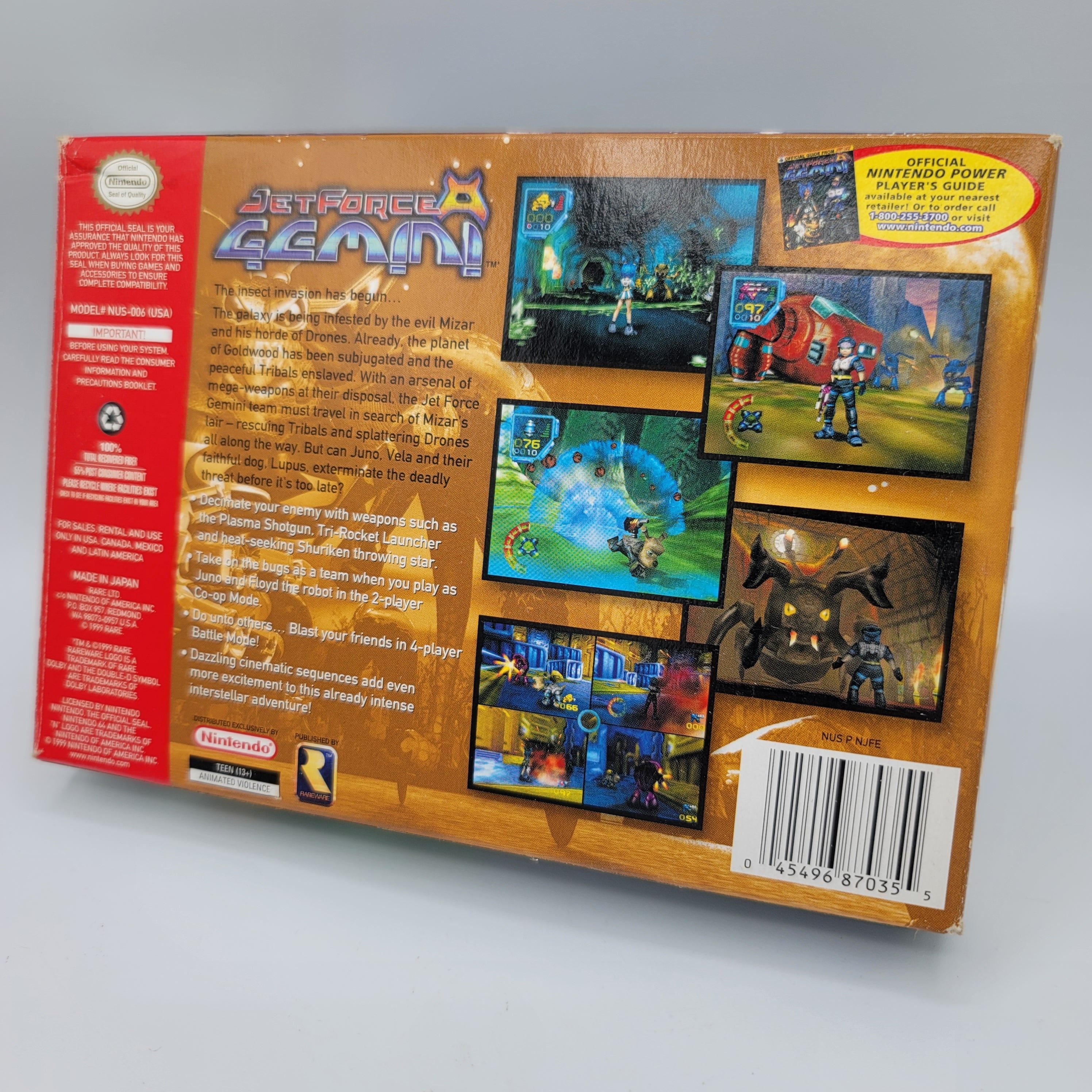 N64 - Jet Force Gemini (Complete in Box / A / With Manual)