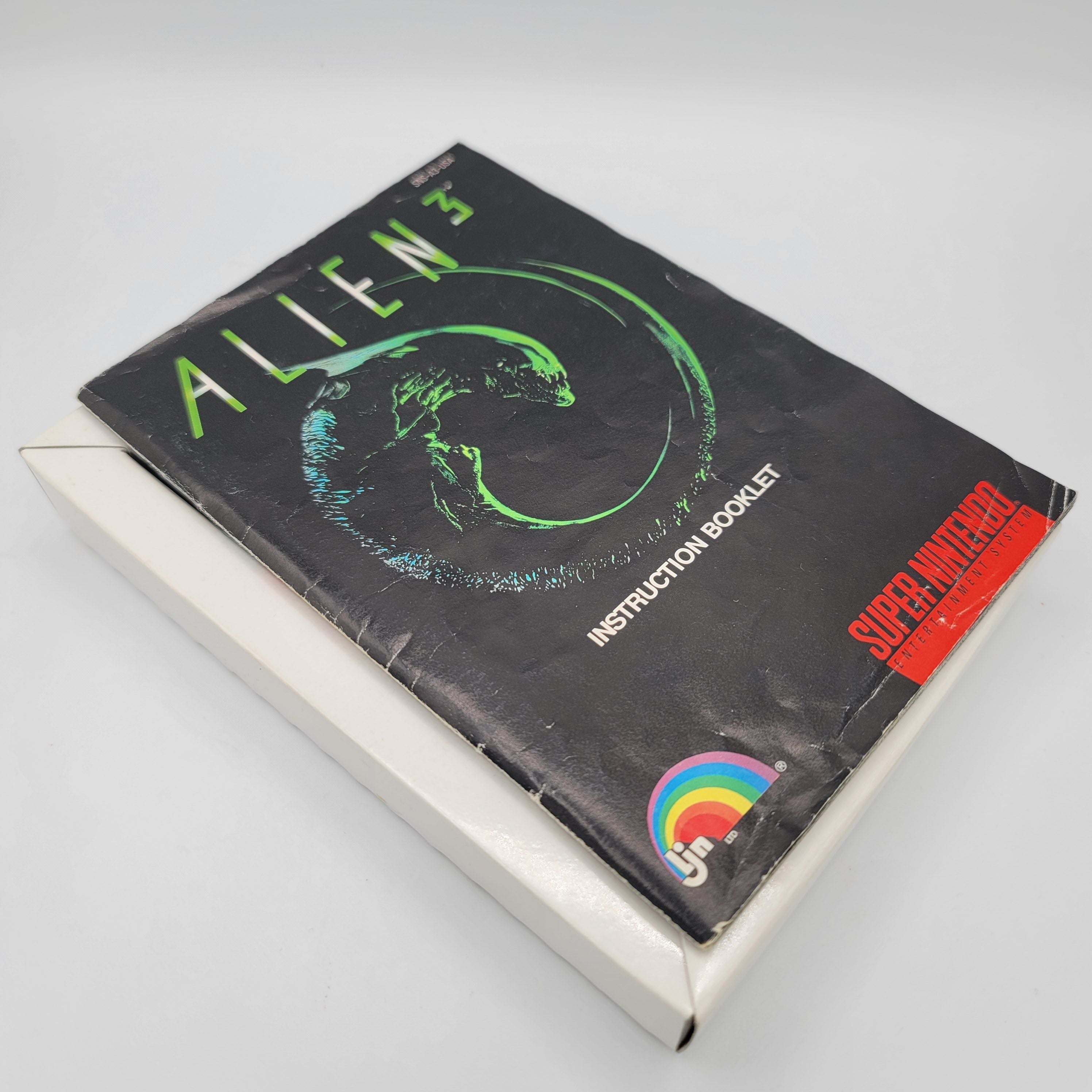 SNES - Alien 3 (Complete in Box / B+ / With Manual)