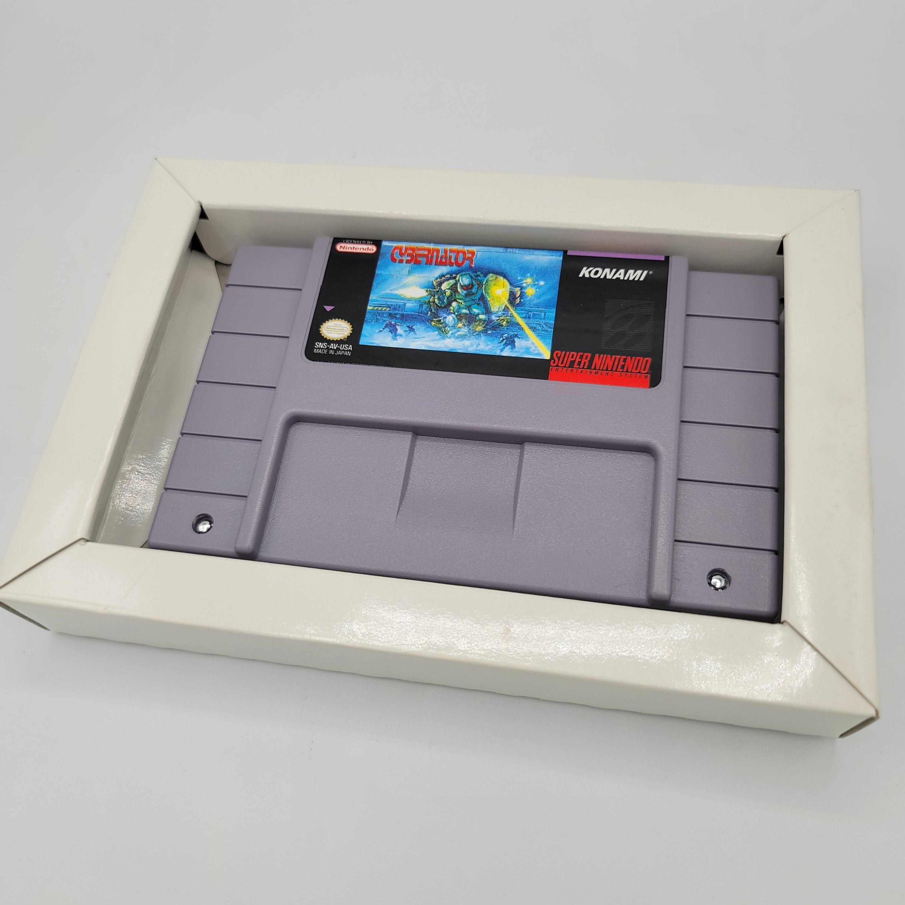 SNES - Cybernator (Complete in Box / B+ / With Manual)