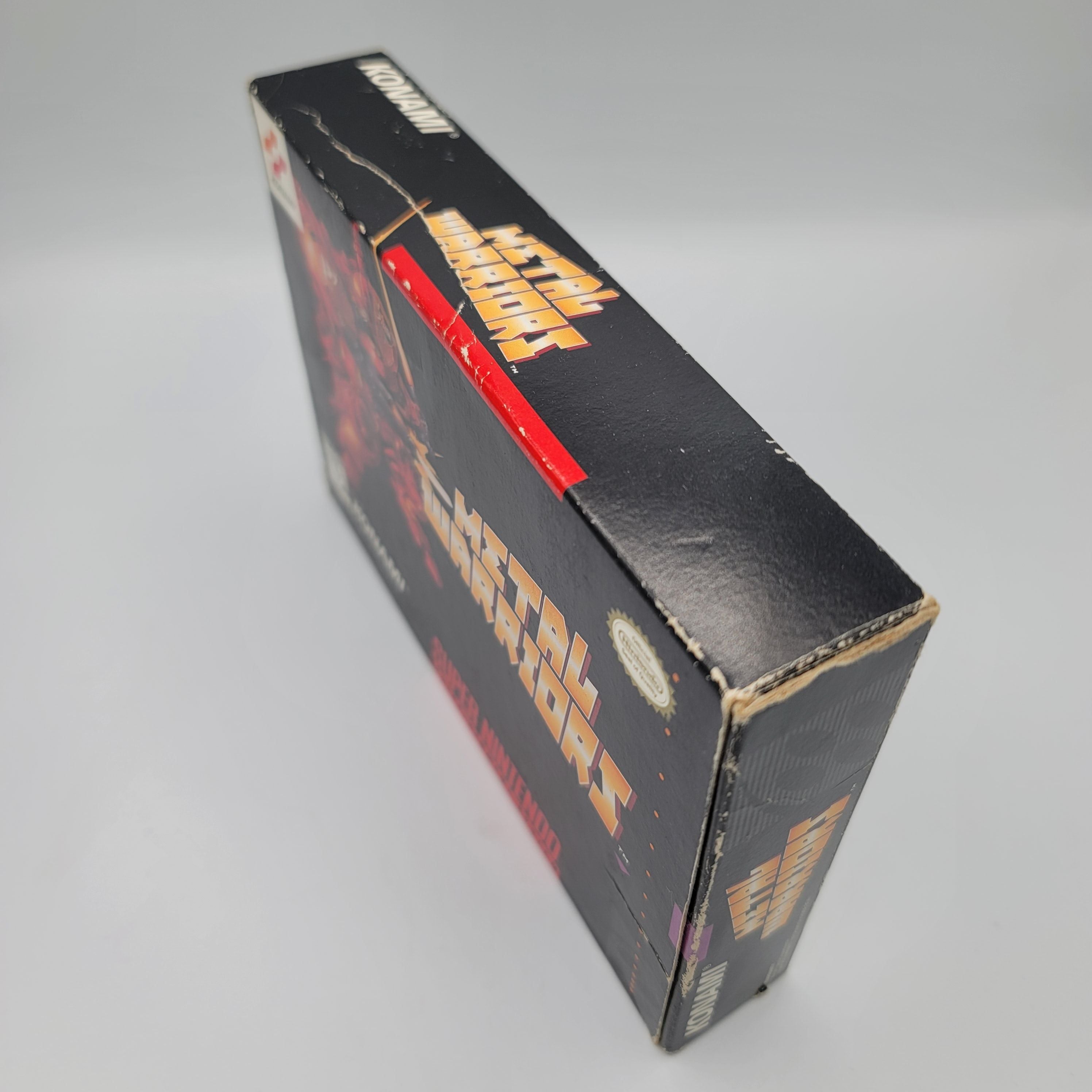 SNES - Metal Warriors (Complete in Box / B+ / With Manual)