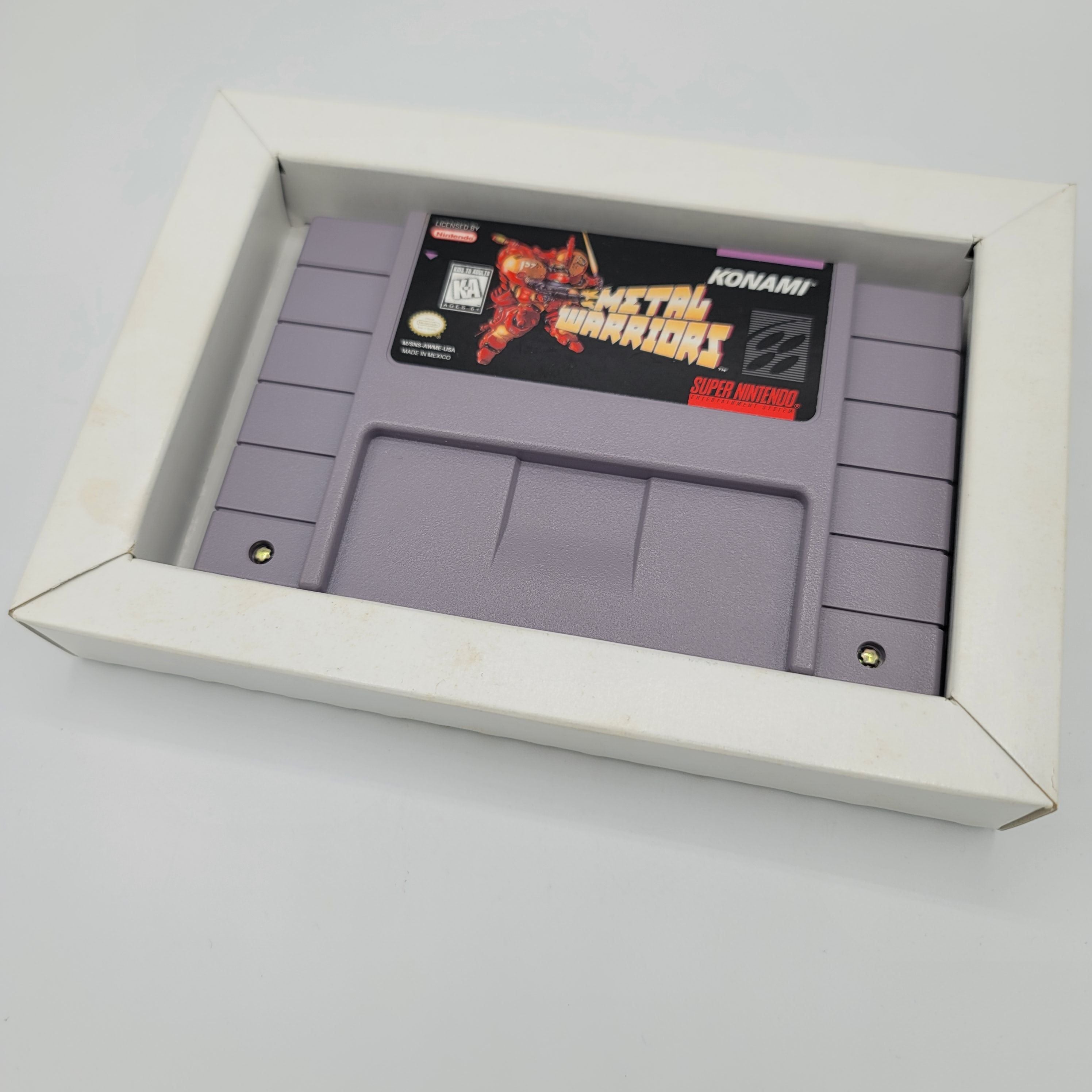 SNES - Metal Warriors (Complete in Box / B+ / With Manual)