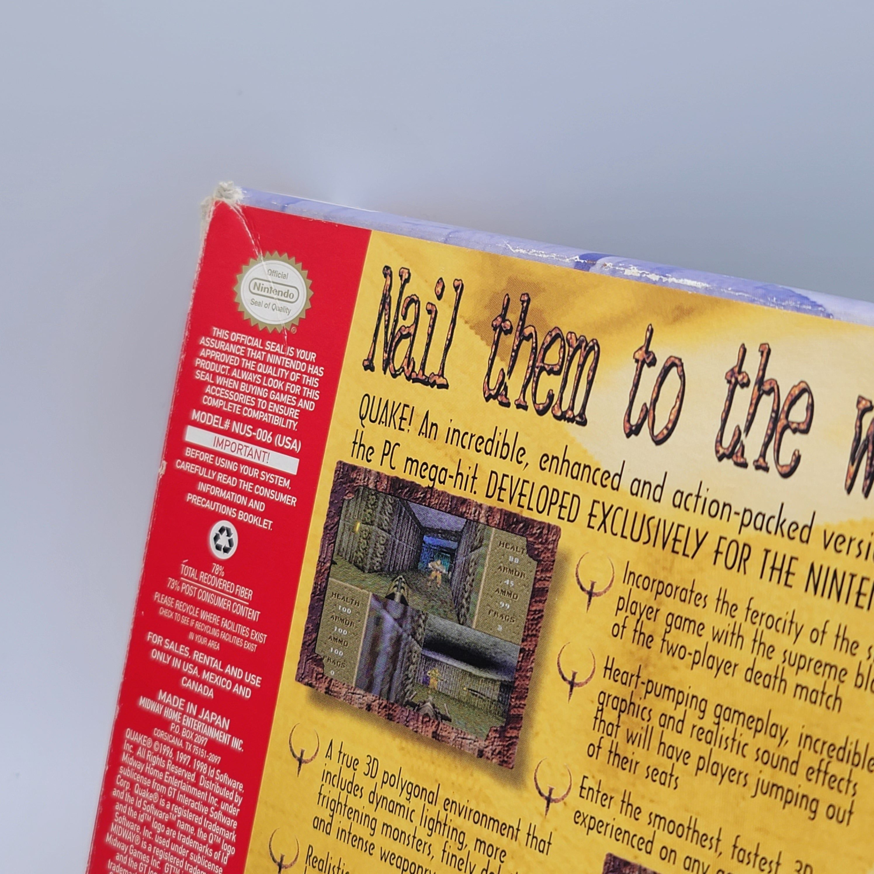 N64 - Quake (Complete in Box / B / With Manual)