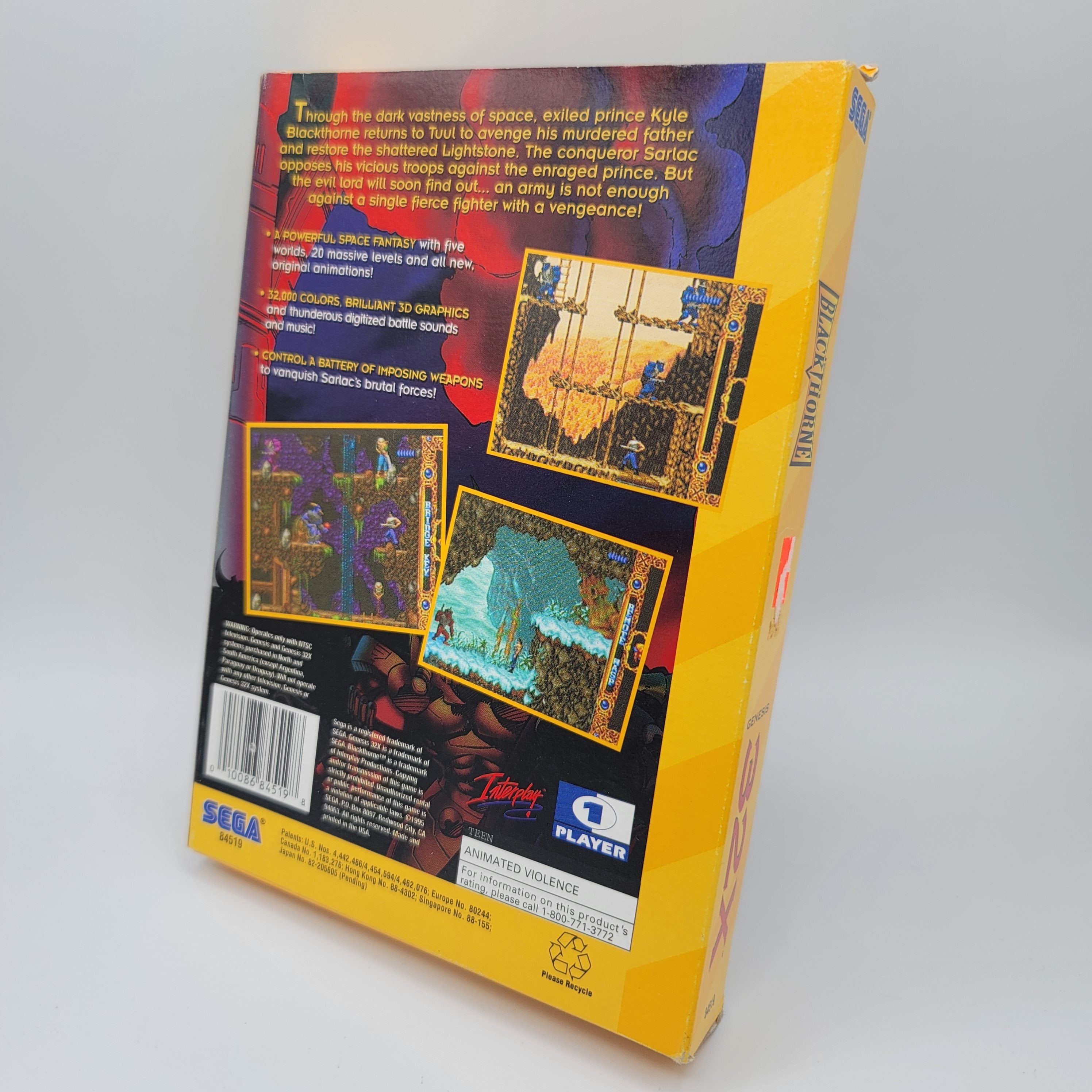 32X - BlackThorne (Complete in Box / With Manual)