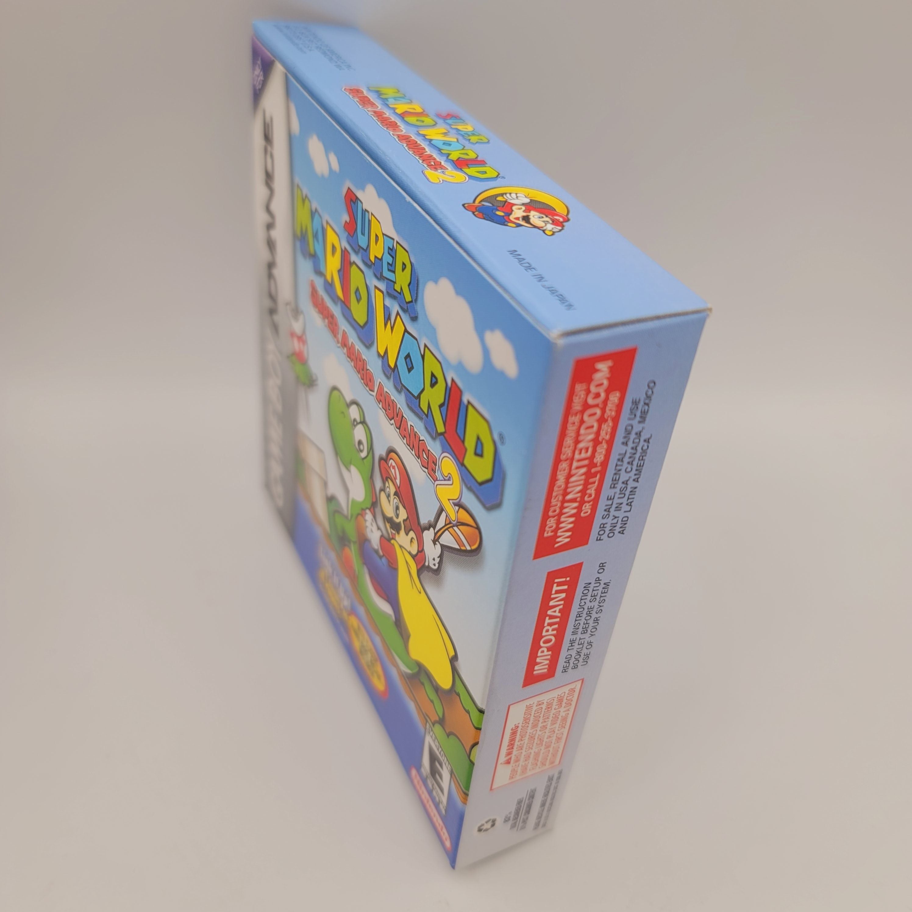 GBA - Super Mario Advance 2 Super Mario World (Complete in Box / A+ / With Manual)