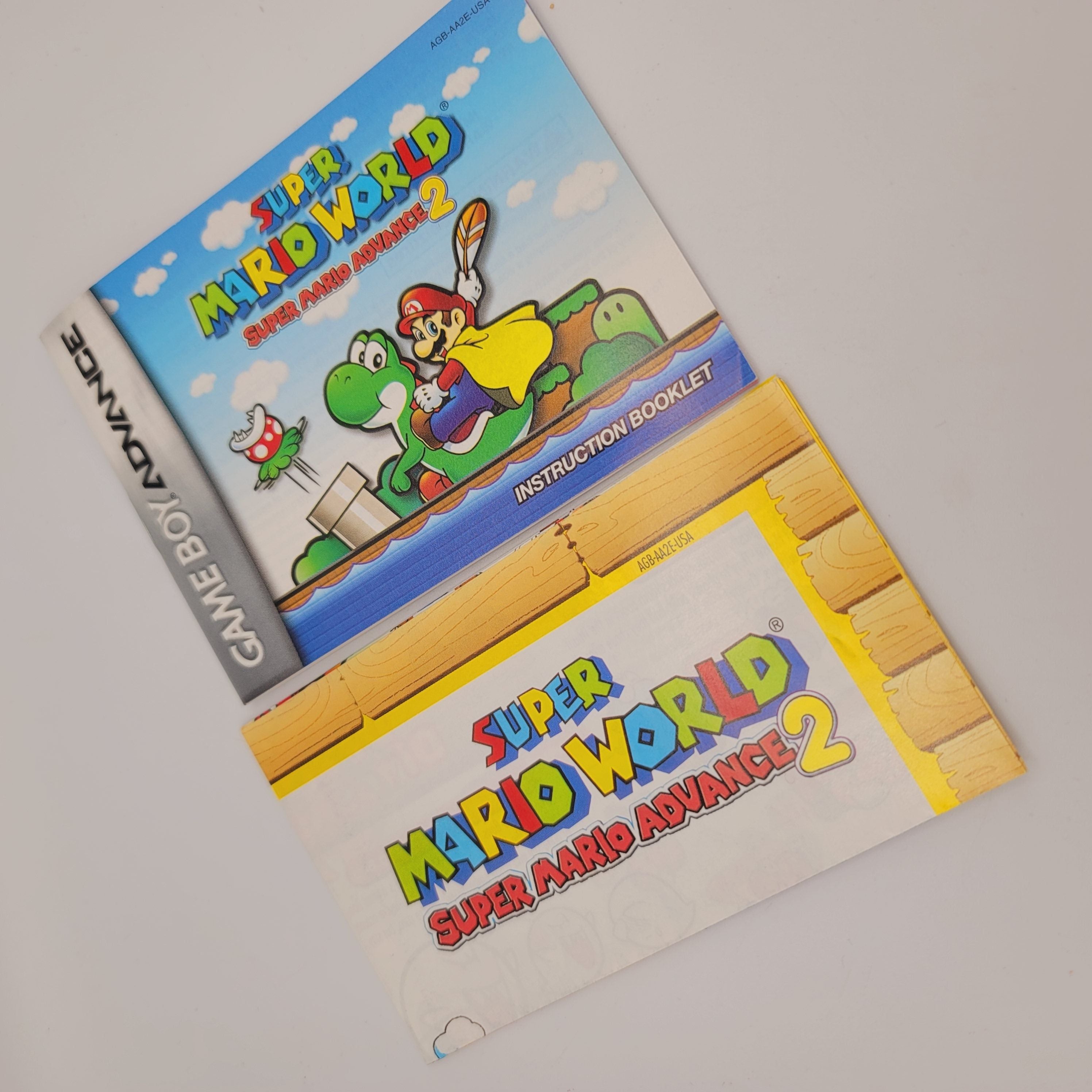 GBA - Super Mario Advance 2 Super Mario World (Complete in Box / A+ / With Manual)