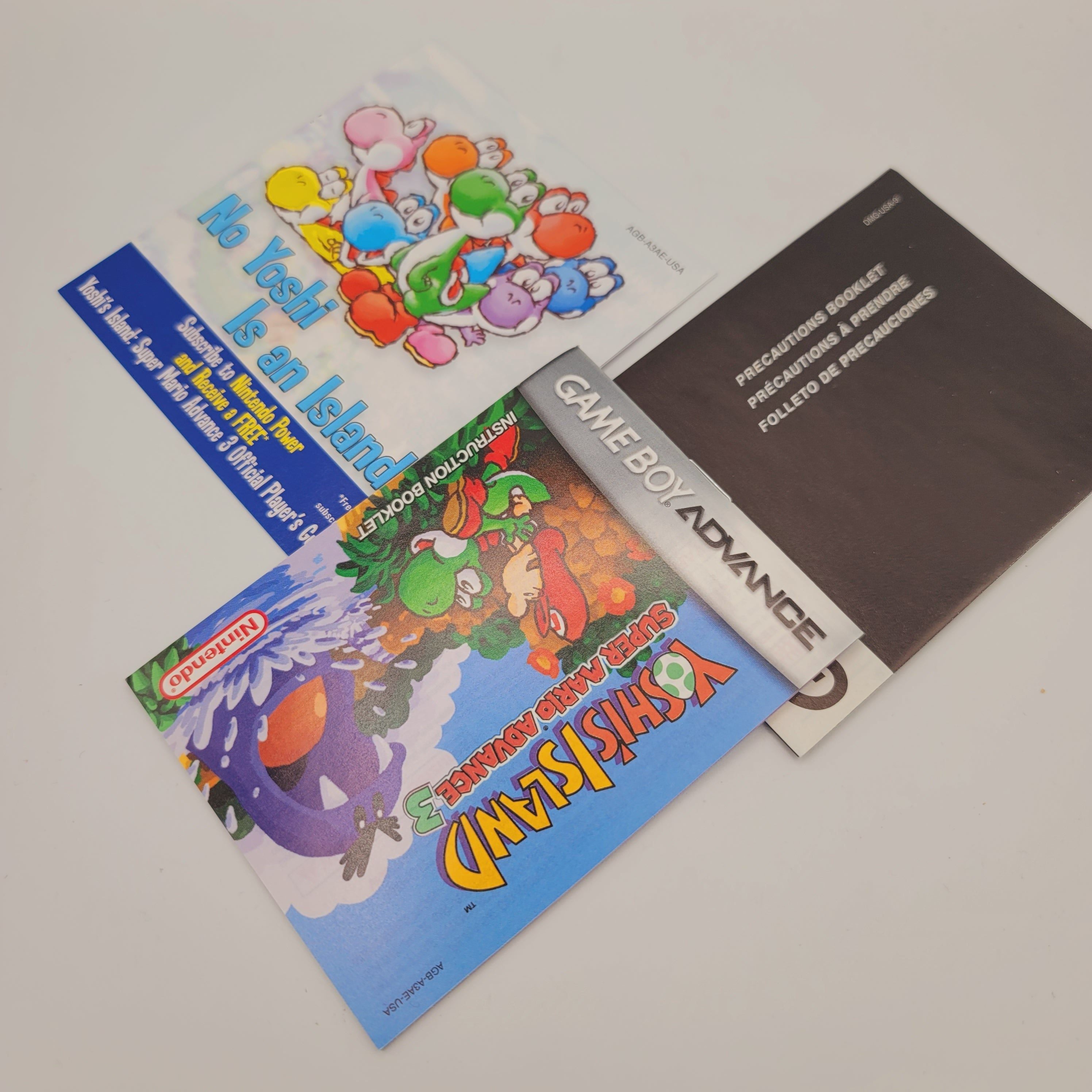 GBA - Super Mario Advance 3 Yoshi's Island (Complete in Box / A / With Manual)