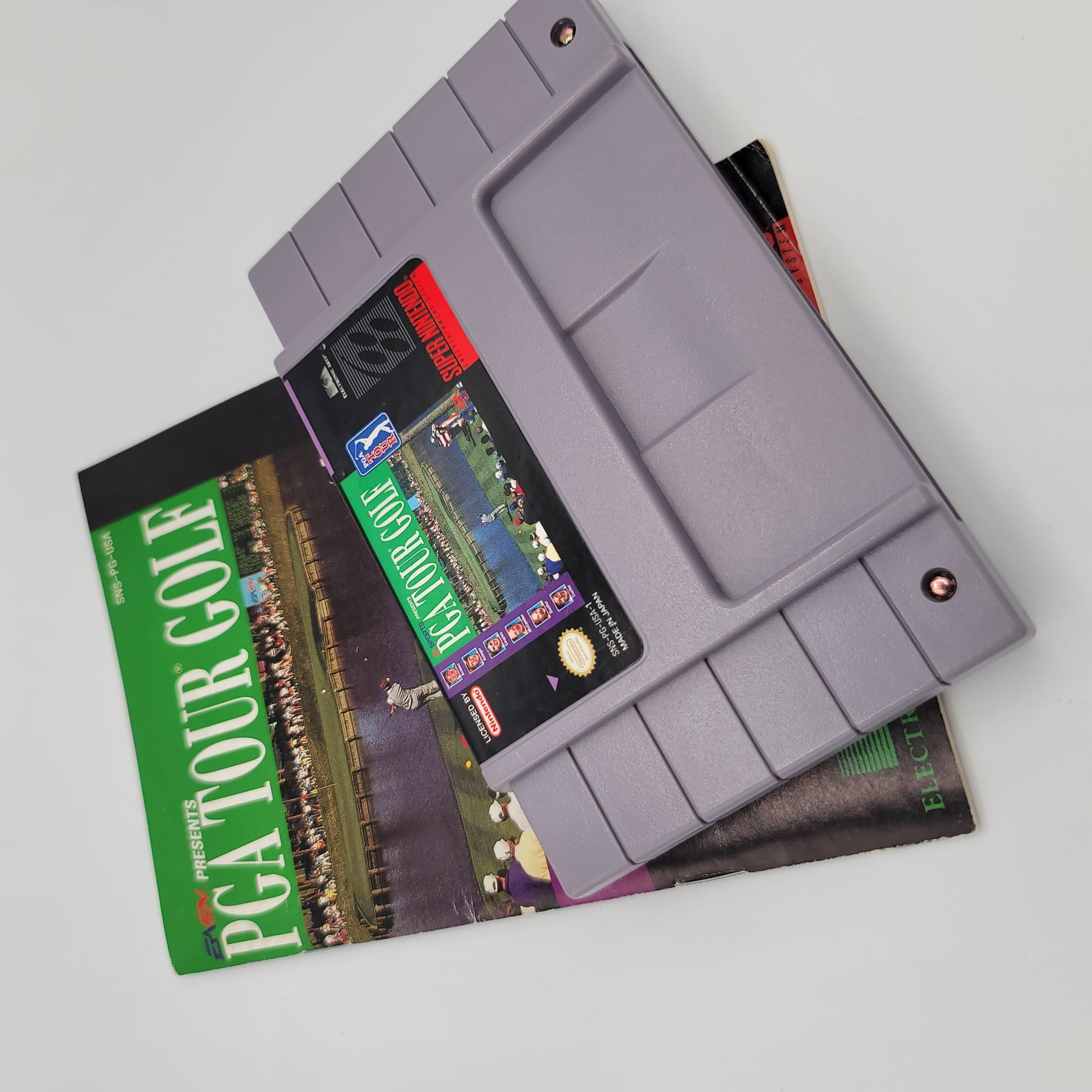 SNES - PGA Tour Golf (Complete in Box / B+ / With Manual)