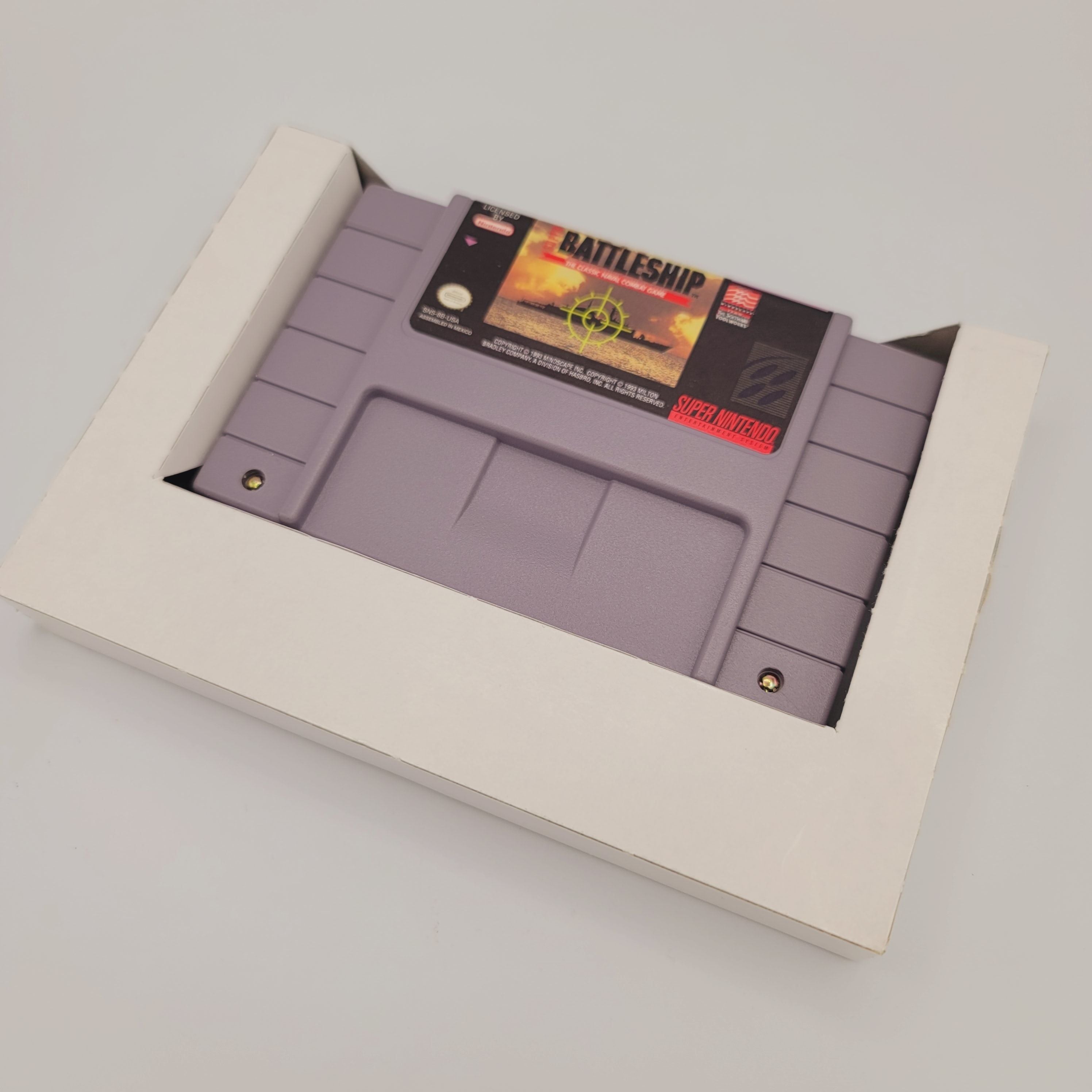 SNES - Super Battleship (Complete in Box / A- / With Manual)