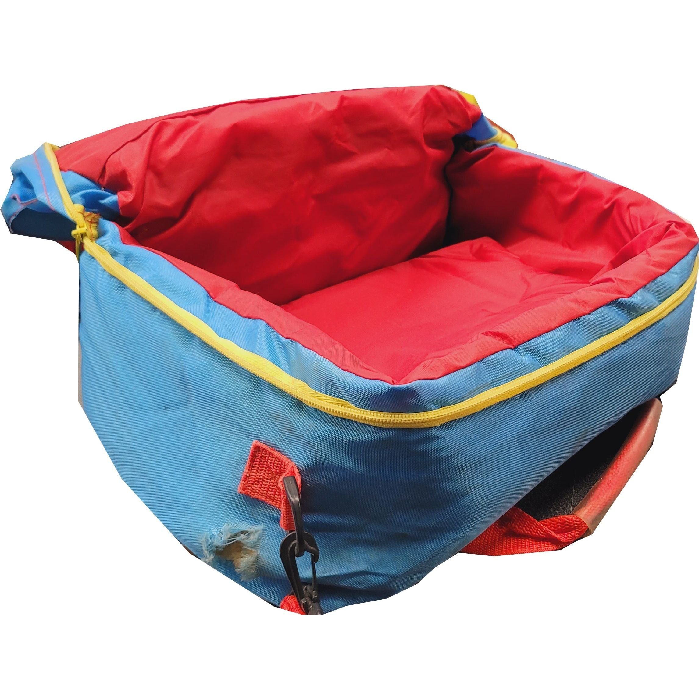 1990 Mario & Luigi Nintendo NES Carrying Case (Worn)