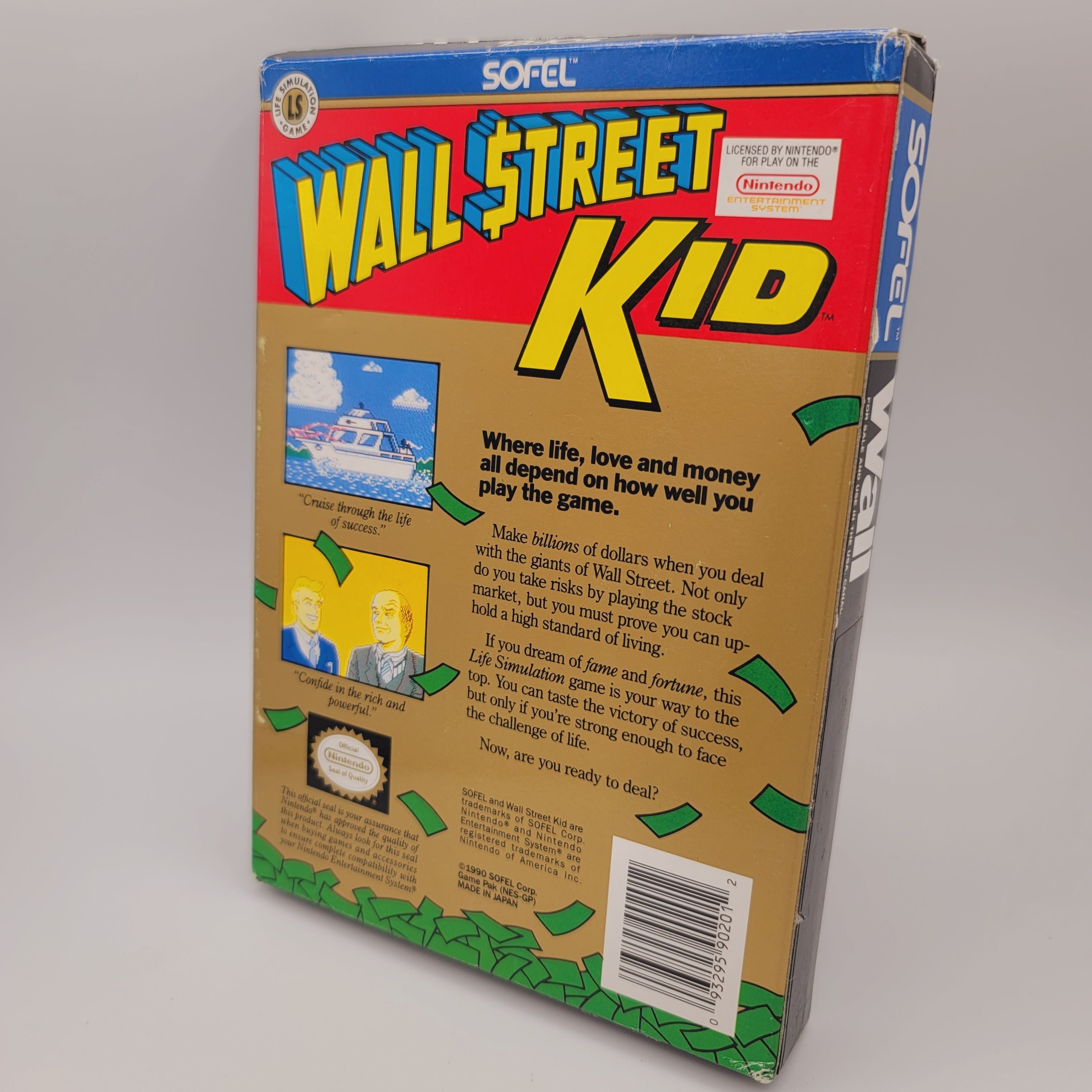 NES - Wall Street Kid (Complete in Box / B- / No Manual)