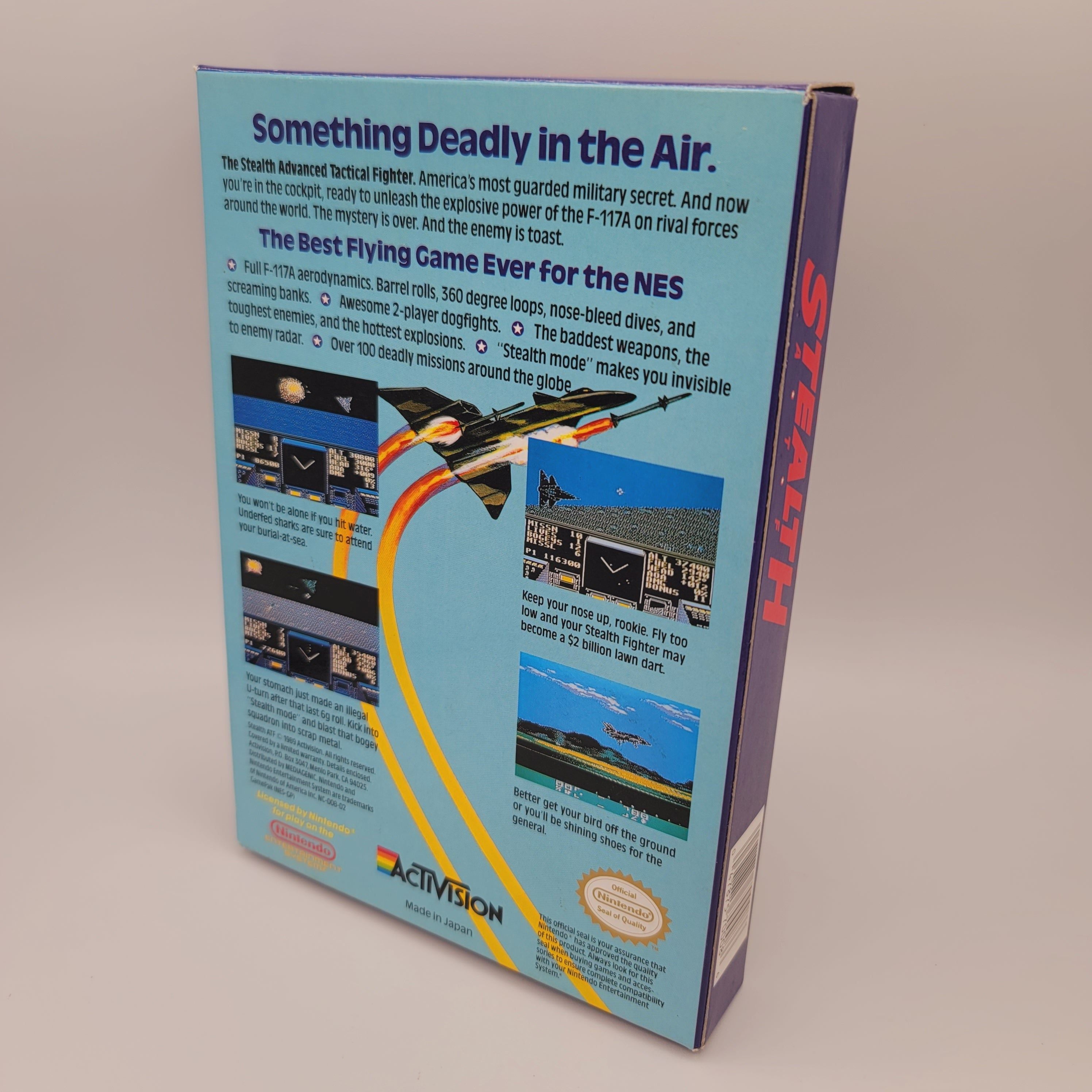 NES - Stealth ATF (Complete in Box / A+ / With Manual)