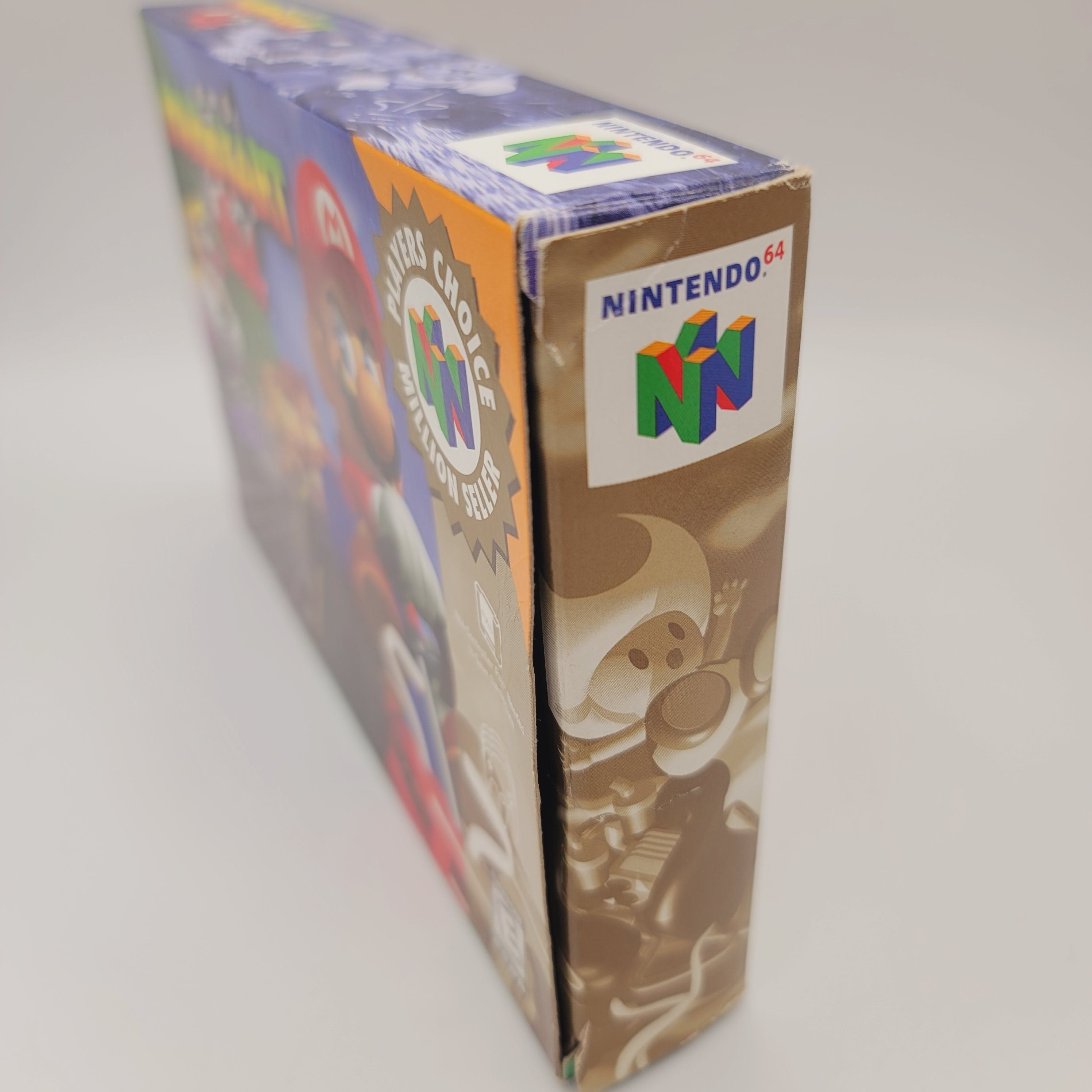 N64 - Mario Kart 64 (Complete in Box / Players Choice / A- / With Manual)