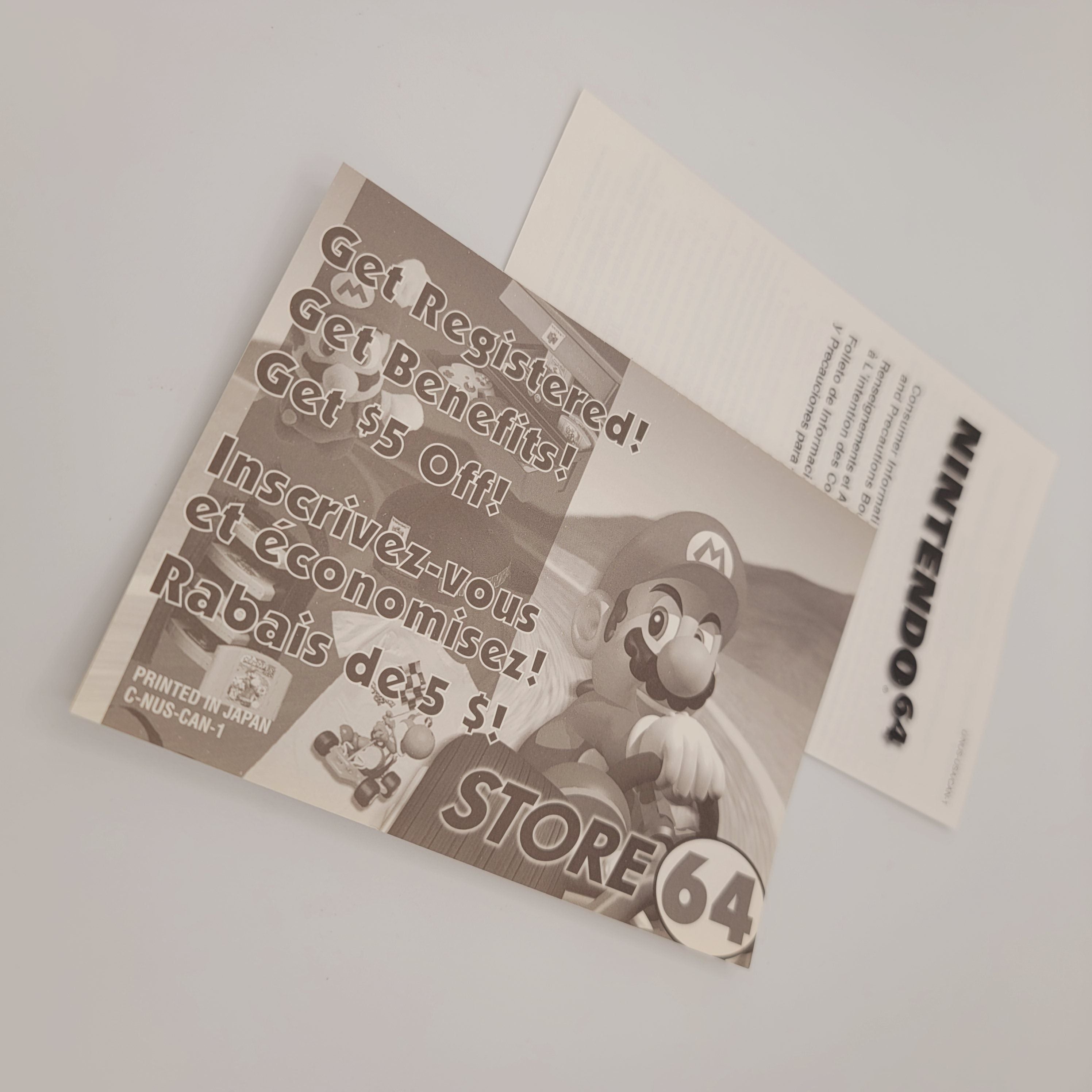 N64 - Mario Kart 64 (Complete in Box / Players Choice / A- / With Manual)