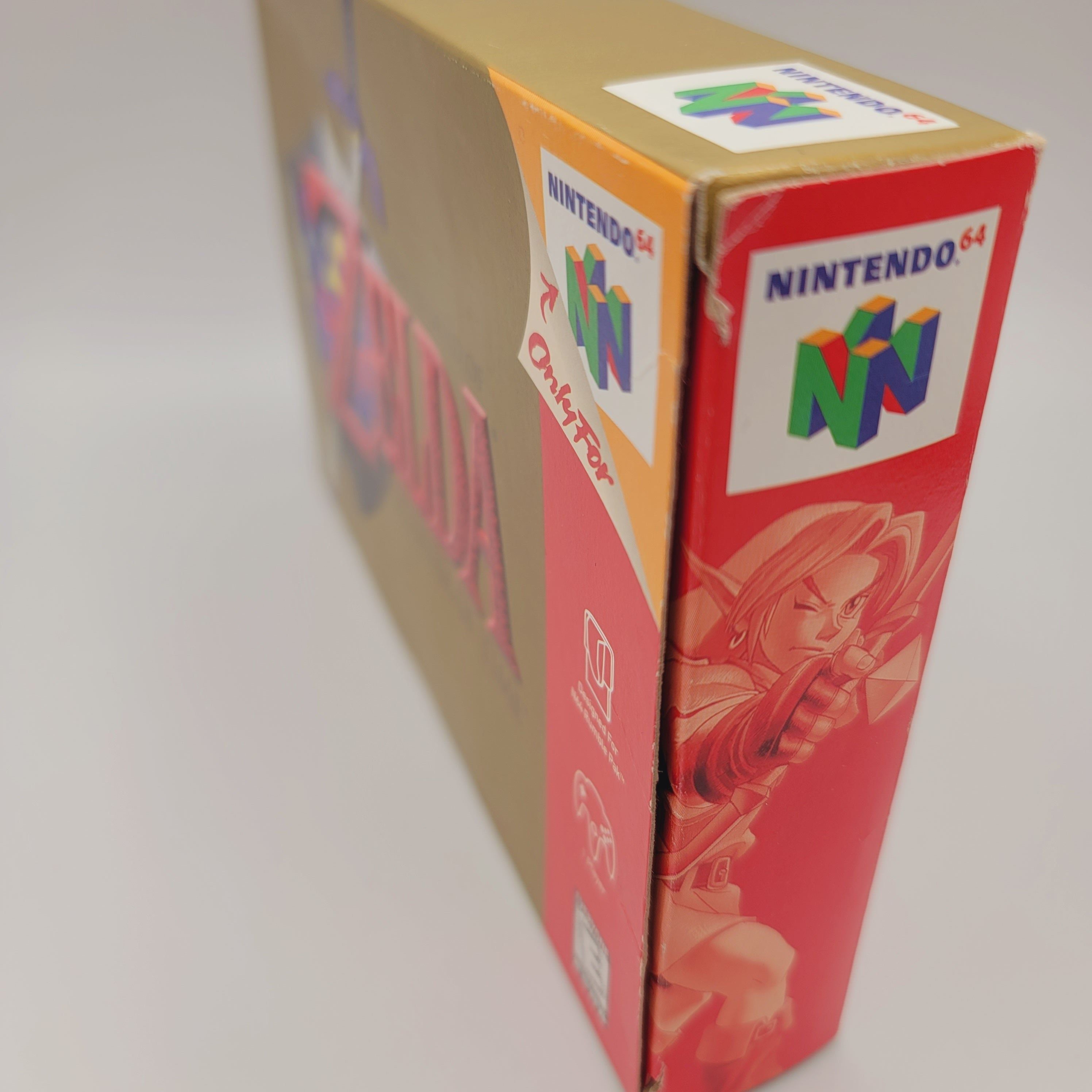 N64 - The Legend of Zelda Ocarina of Time (Complete in Box / B / With Manual)