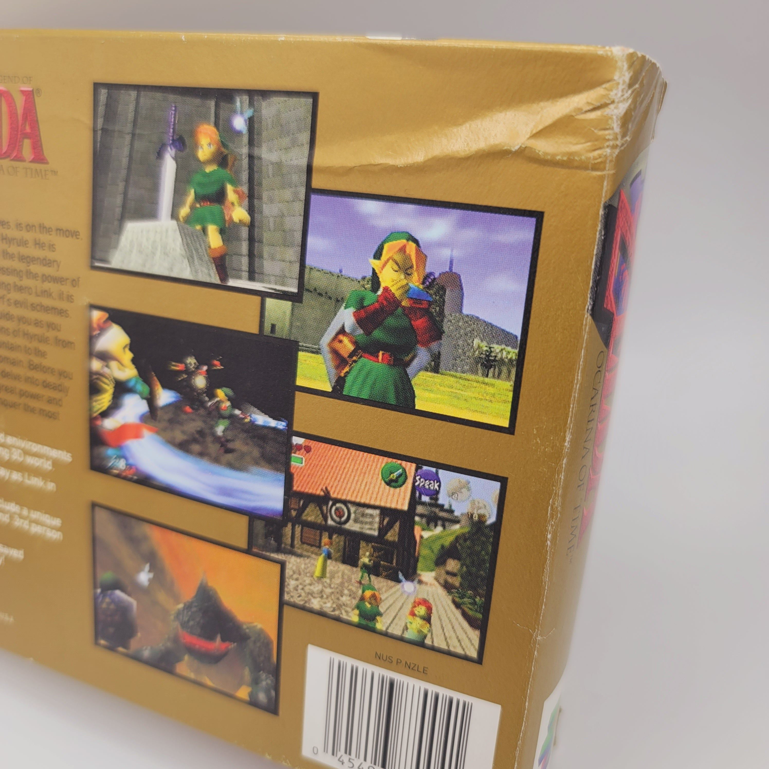 N64 - The Legend of Zelda Ocarina of Time (Complete in Box / B / With Manual)
