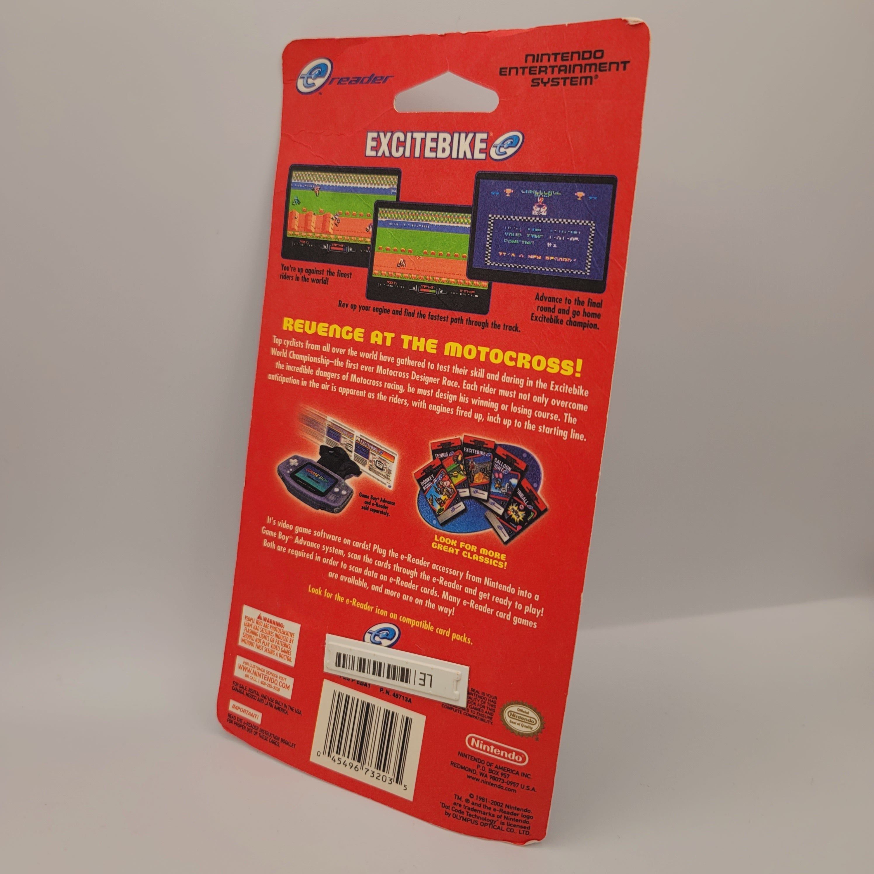 e-Reader - Excitebike (With Package)