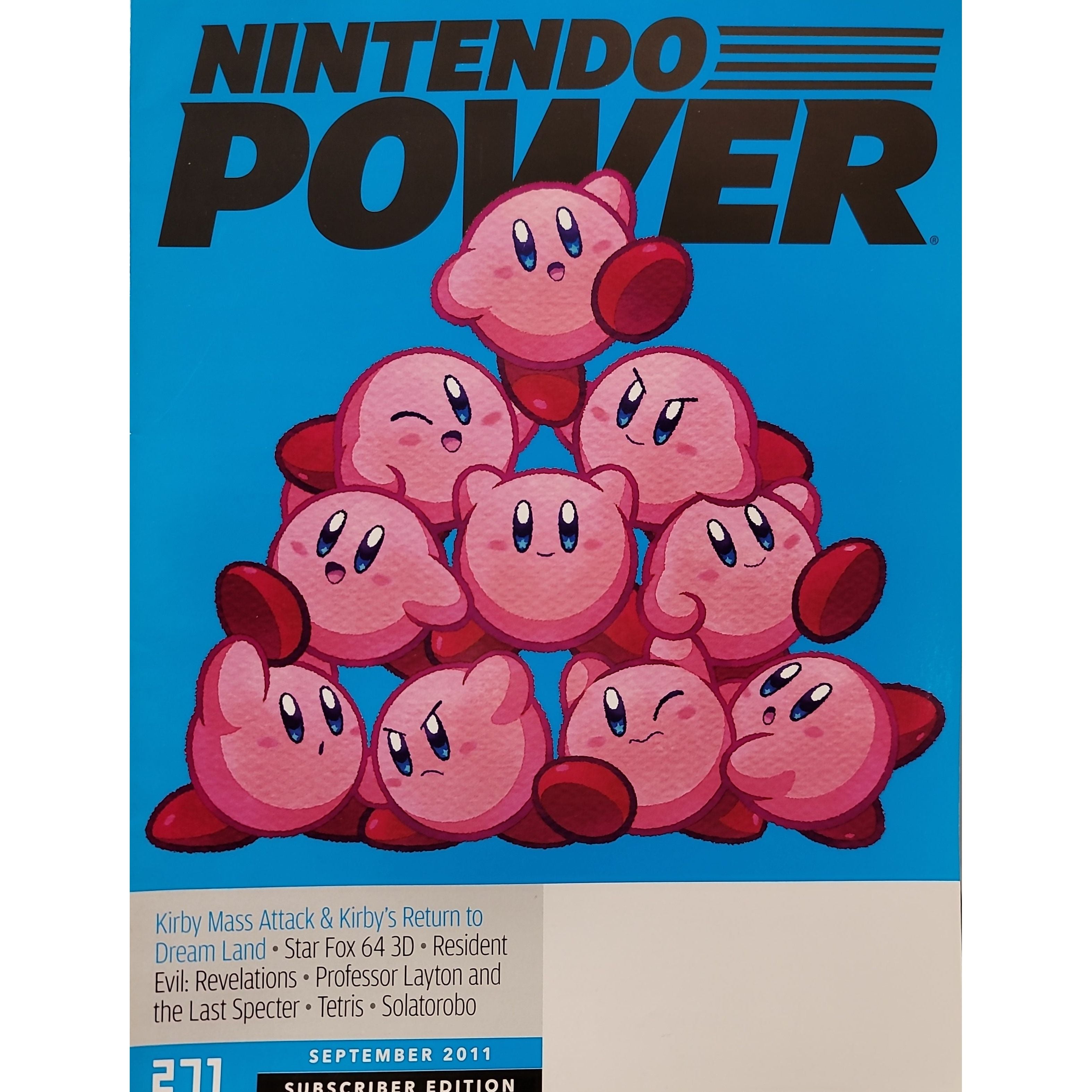 Nintendo Power Magazine (#271 Subscriber Edition) - Complet et/ou bon état