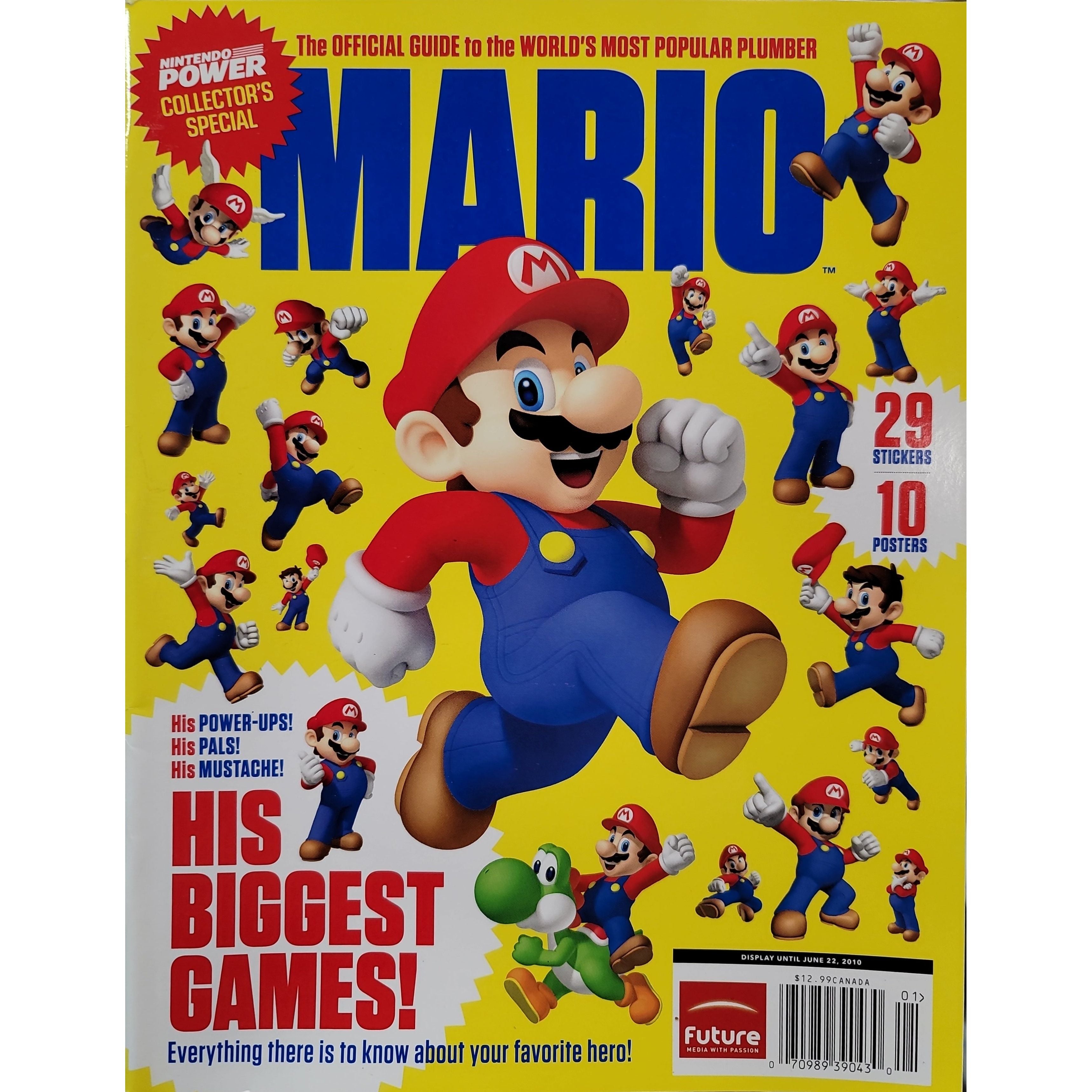 The Official Guide to the World's Most Popular Plumber Mario (With Posters & Stickers