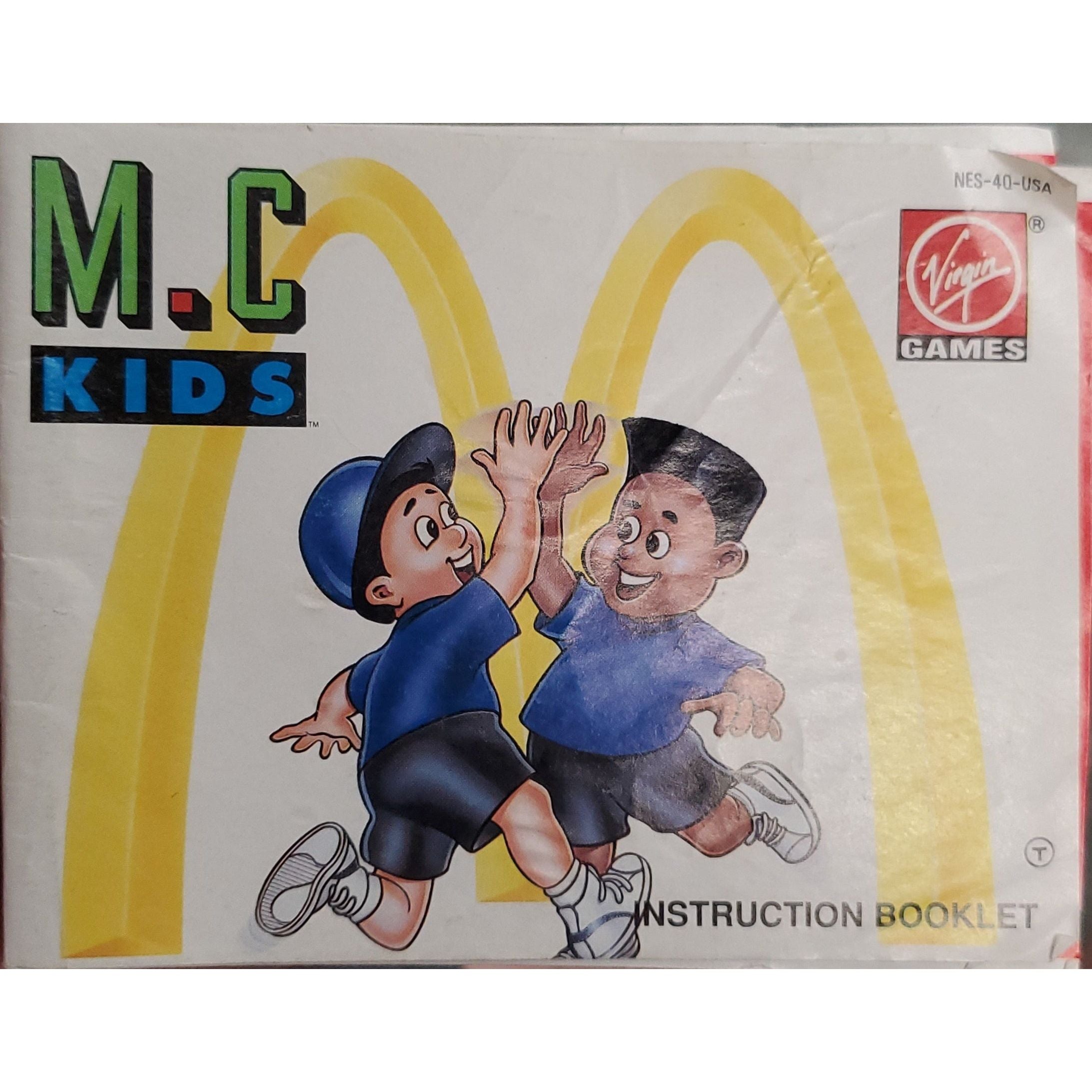 NES - M.C. Kids (Manual)
