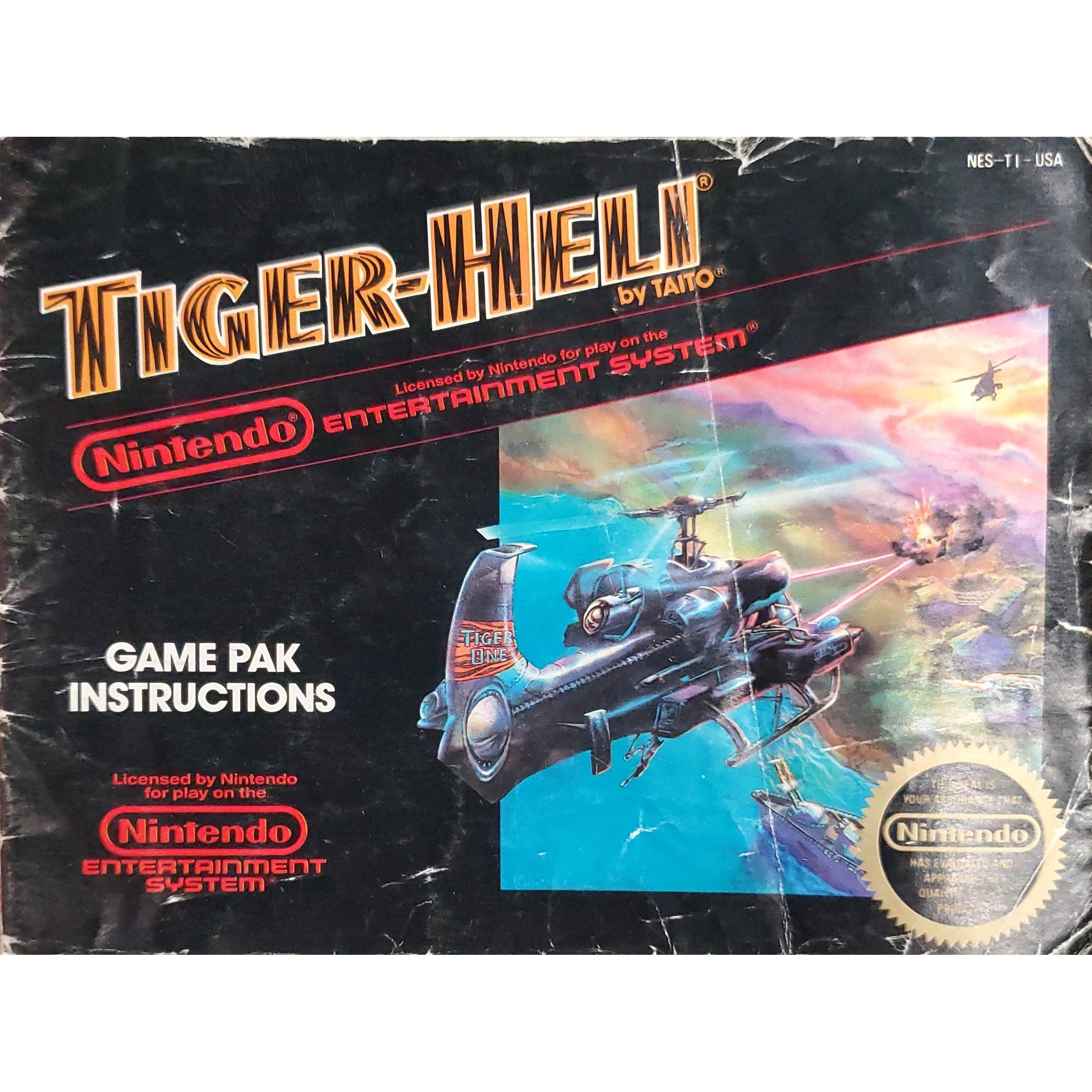 NES - Tiger-Heli (Manual)