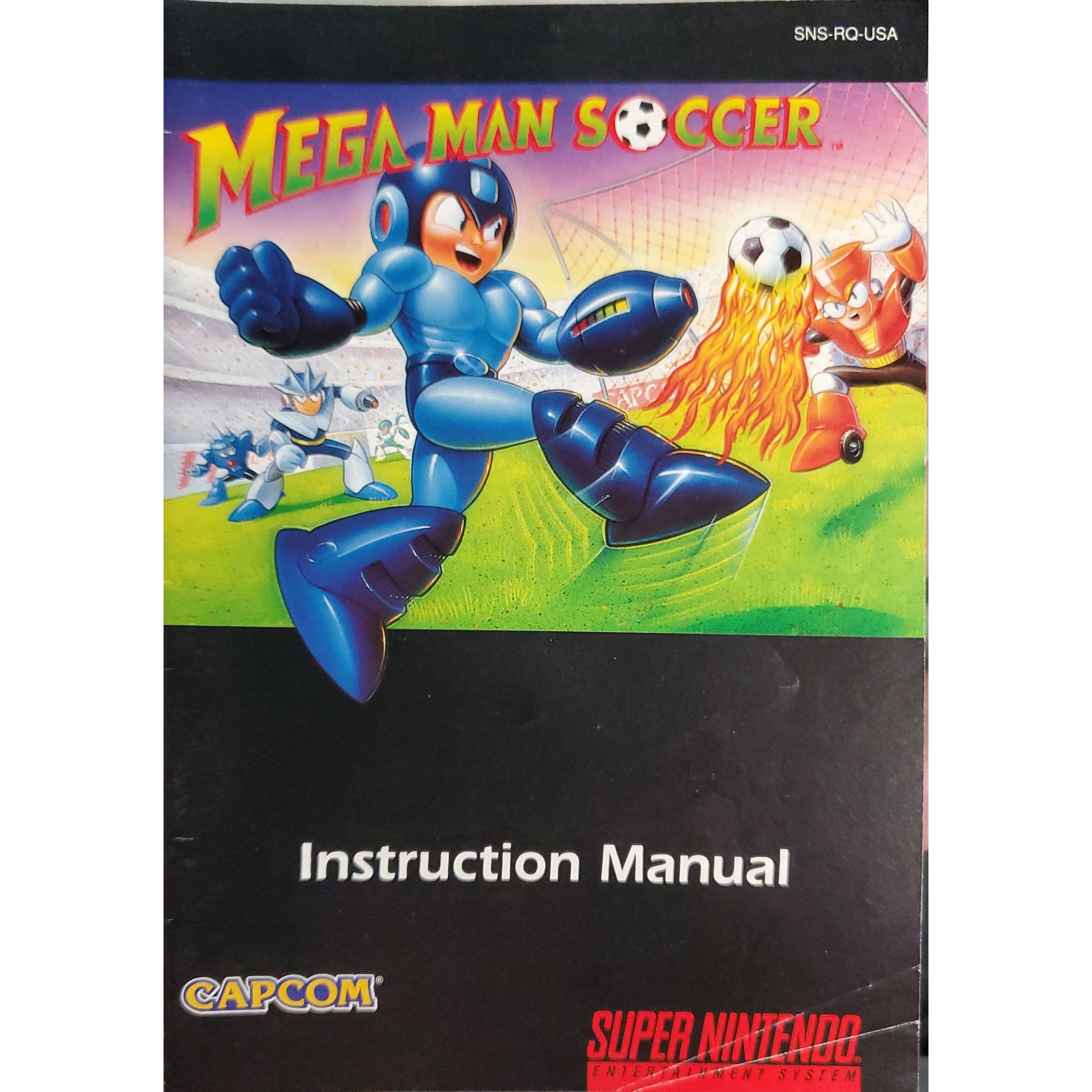SNES - Mega Man Soccer (Manual)