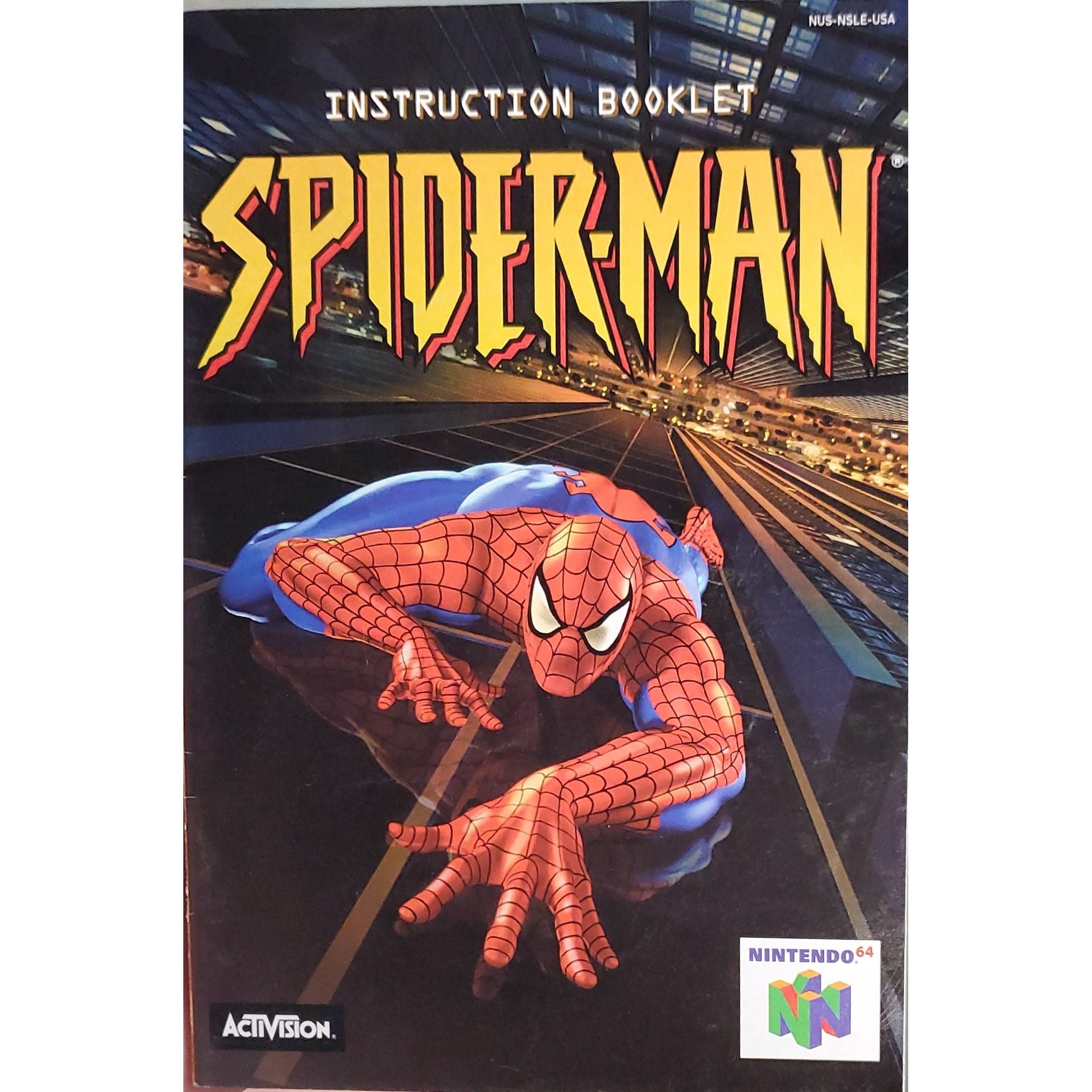N64 - Spider-Man (Manual)