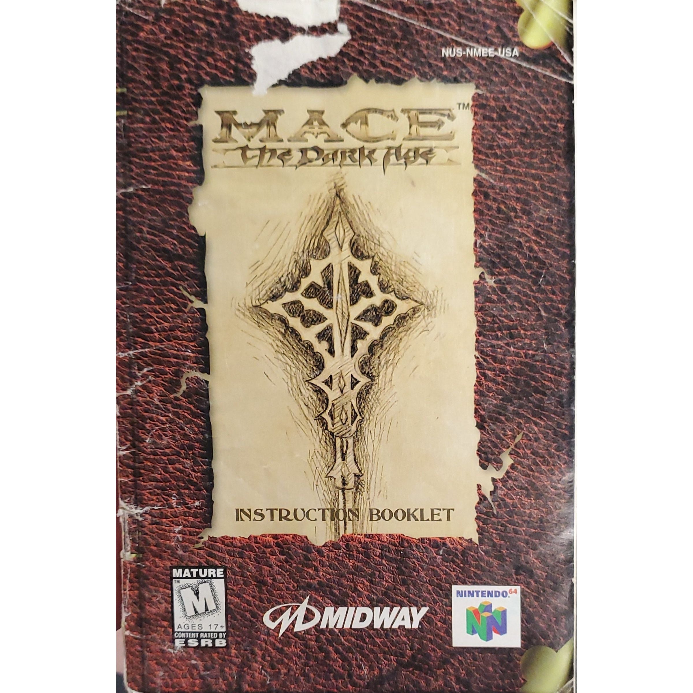 N64 - Mace The Dark Age (Manual)