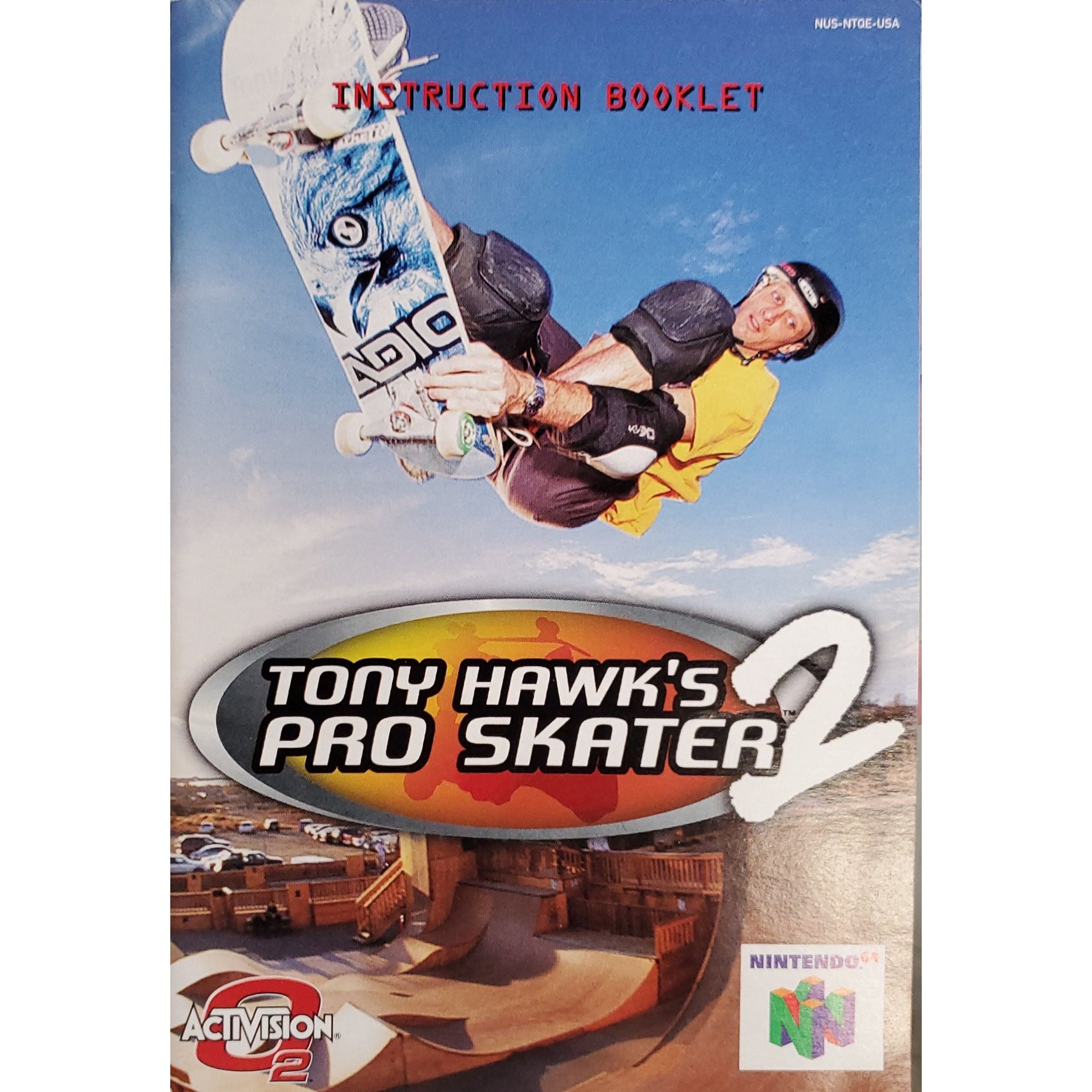 N64 - Tony Hawk's Pro Skater 2 (Manual)