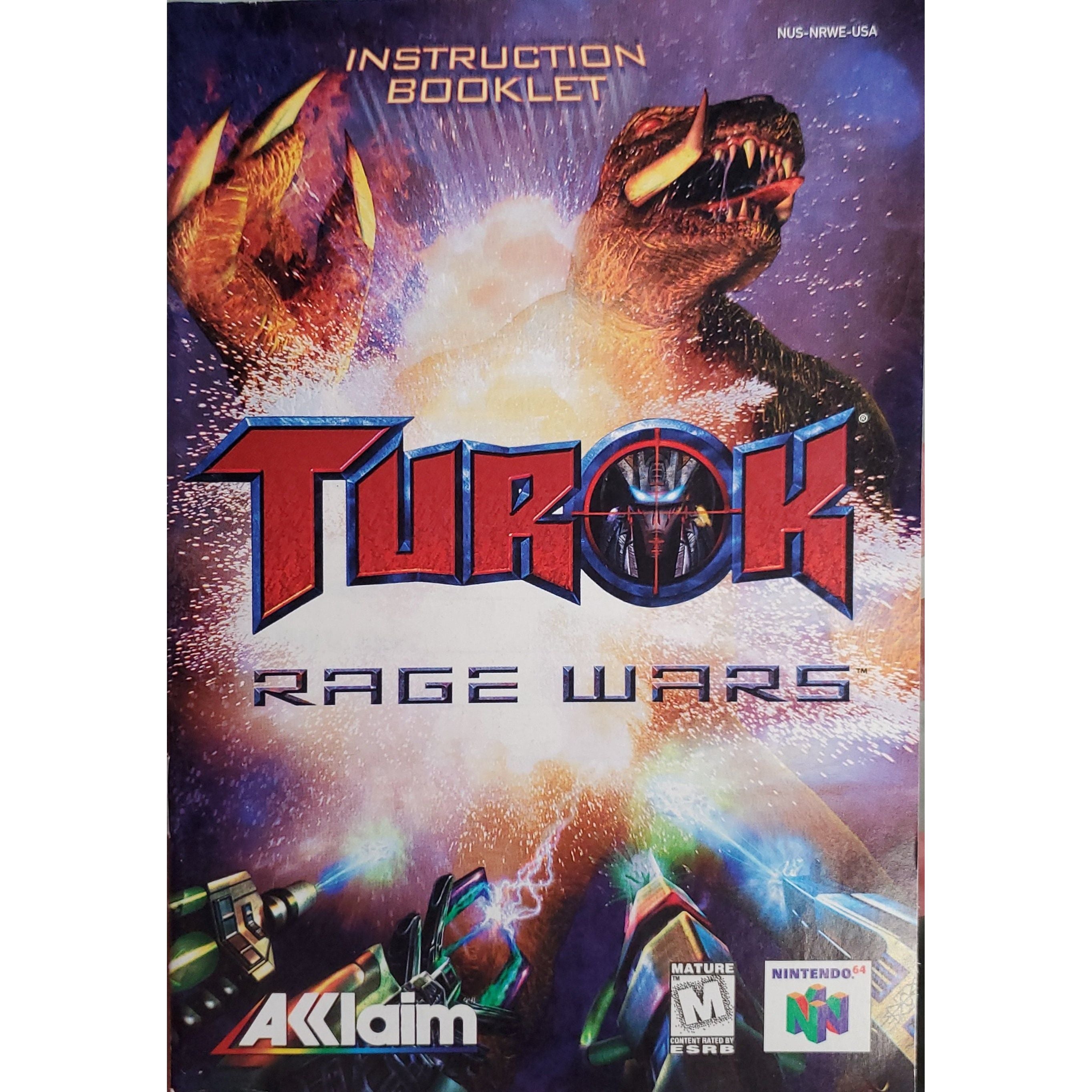 N64 - Turok Rage Wars (Manual)