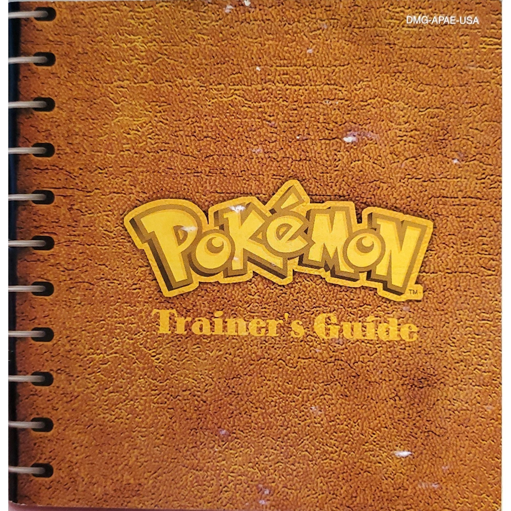 GB - Pokémon Red Trainer's Guide (Manual)