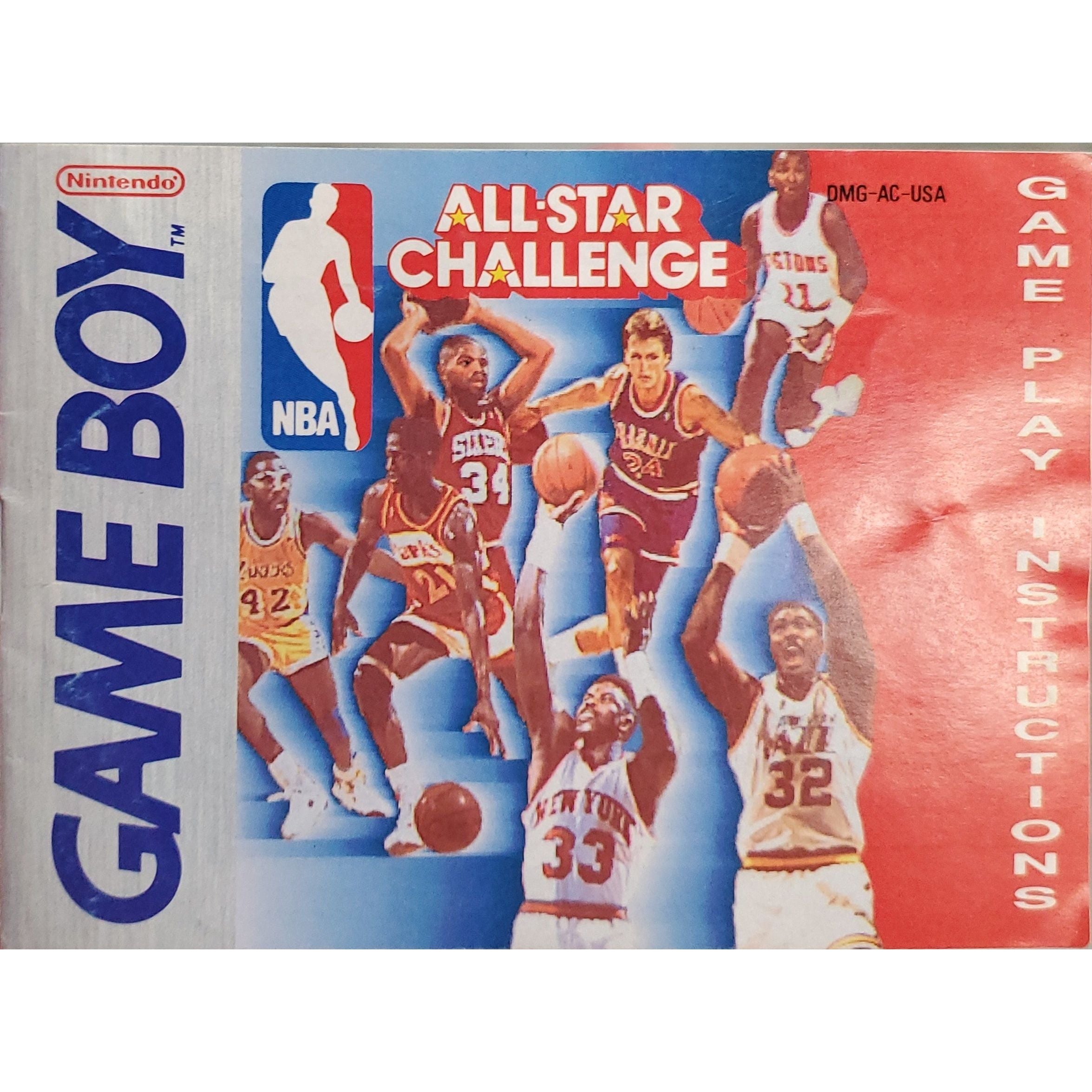 Notice All Star Challenge 2 FAH Game Boy