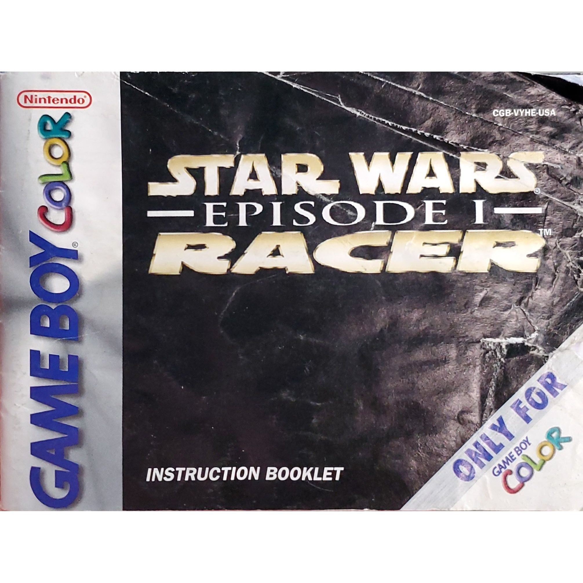 GBC - Star Wars Episode 1: Racer (Manual) (Worn)