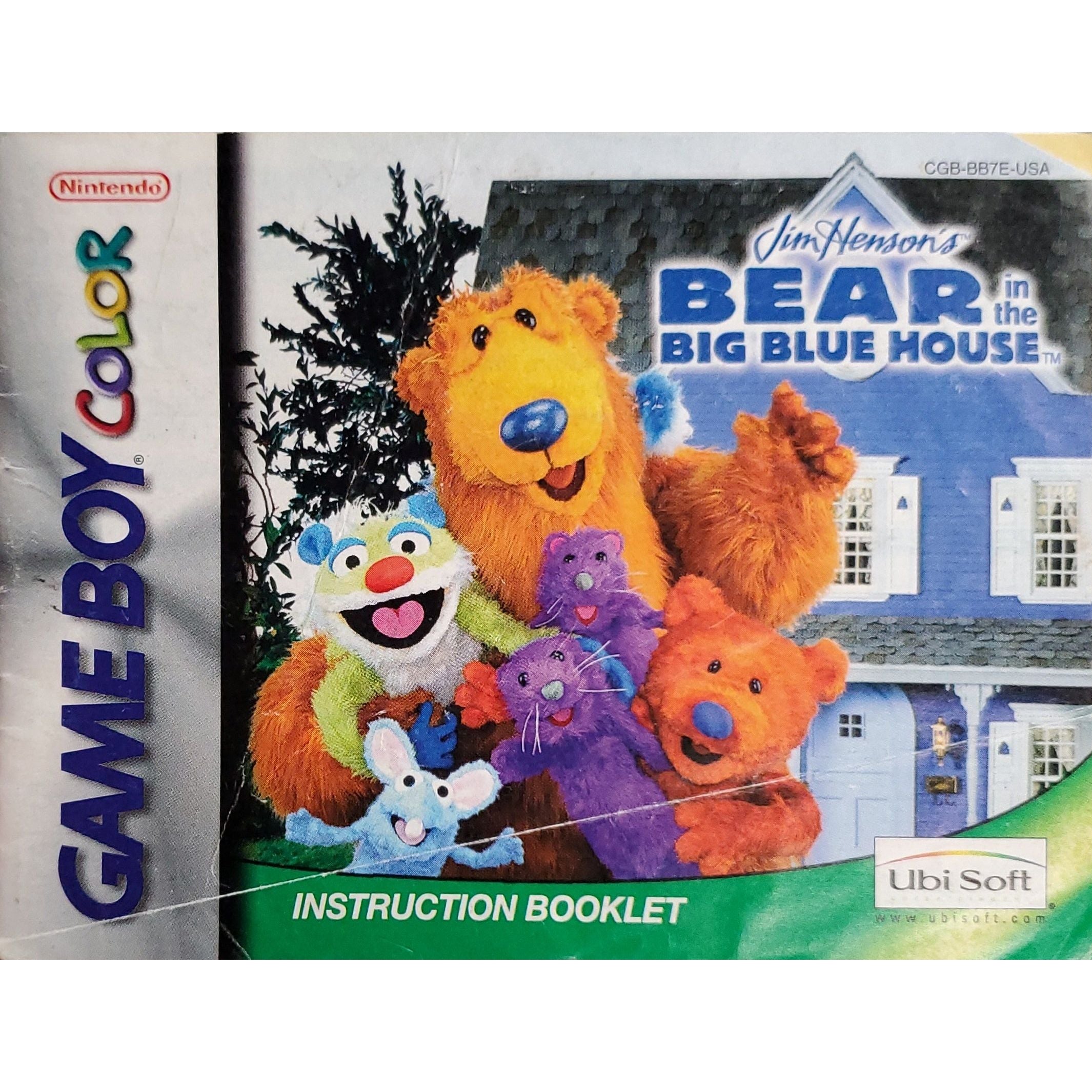 GBC - Bear in the Big Blue House (Manual)