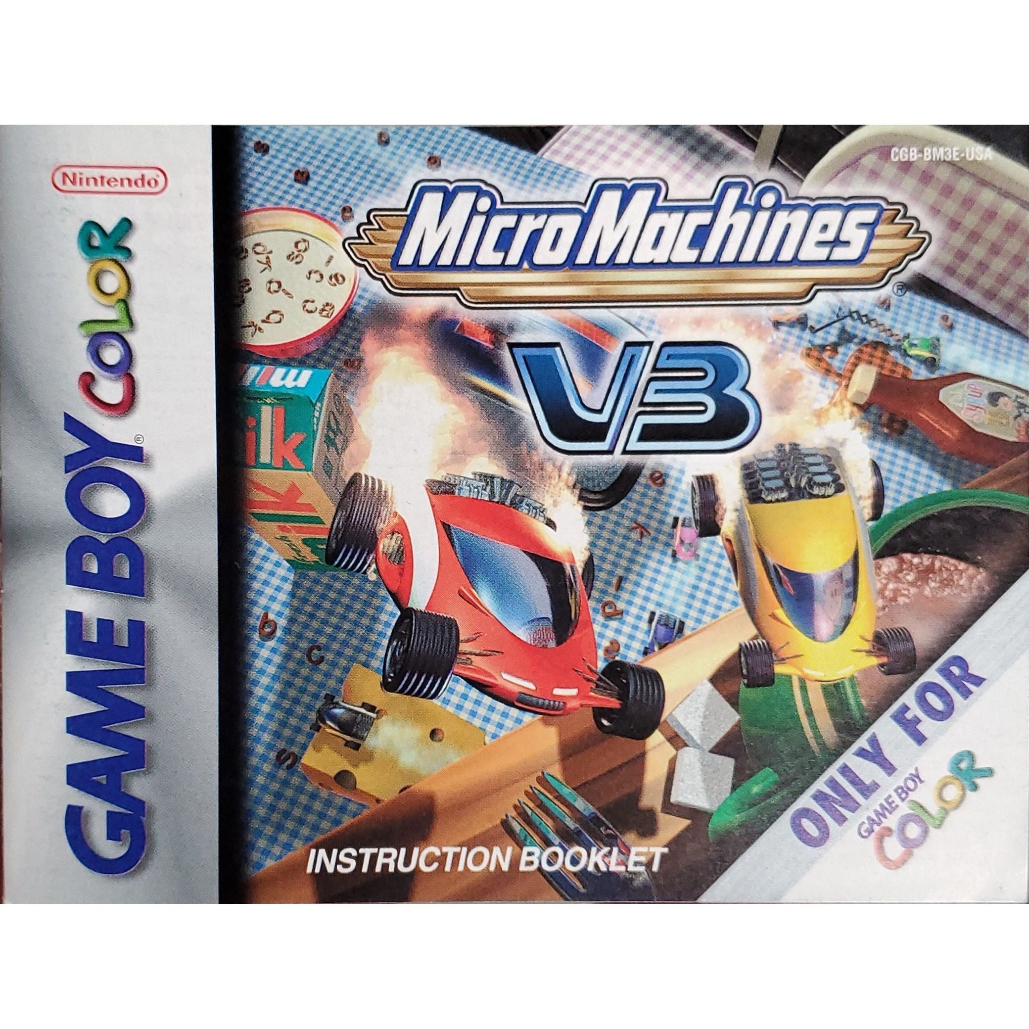 GBC - Micro Machines V3 (Manual)