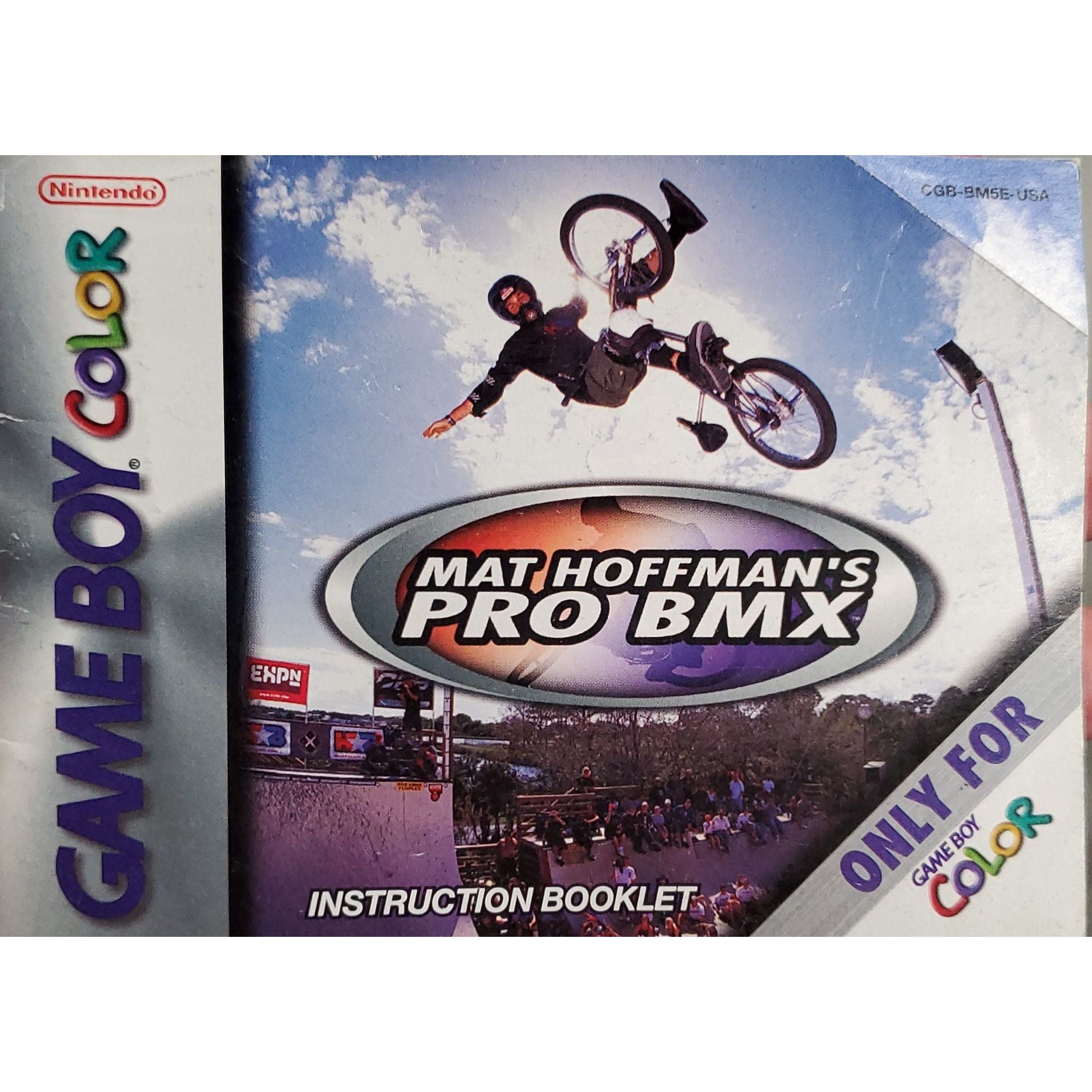 GBC - Mat Hoffman's Pro BMX (Manual)
