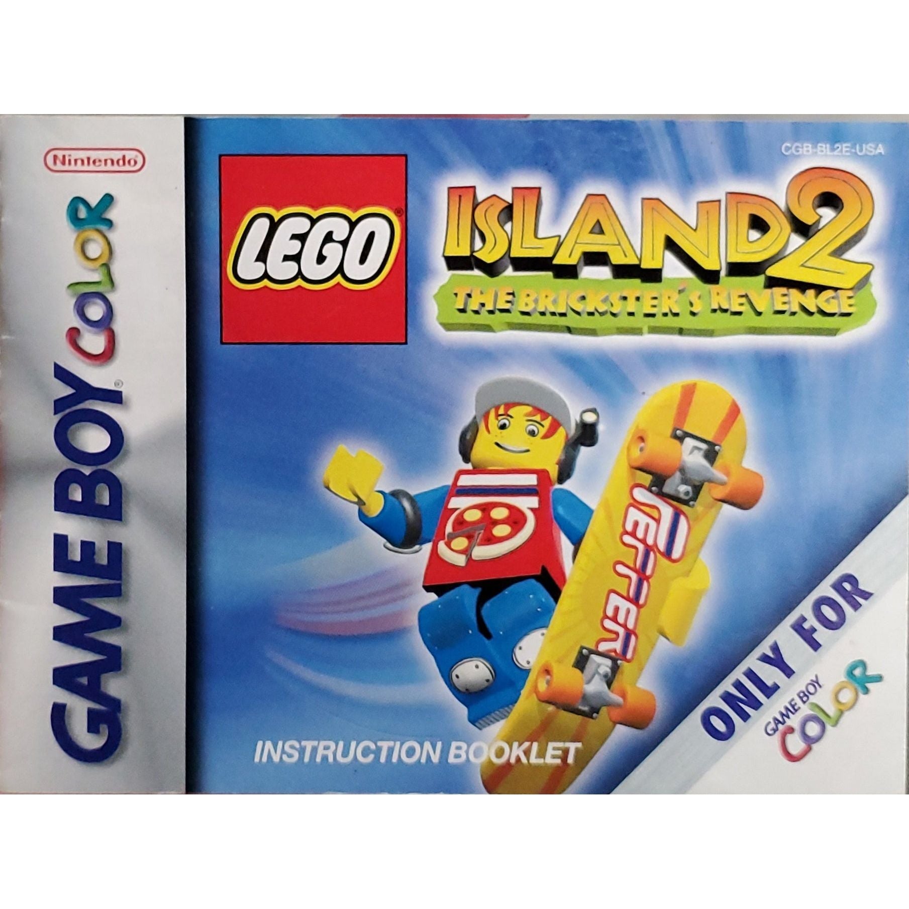 GBC Lego Island The Brickster's Revenge (Manual)