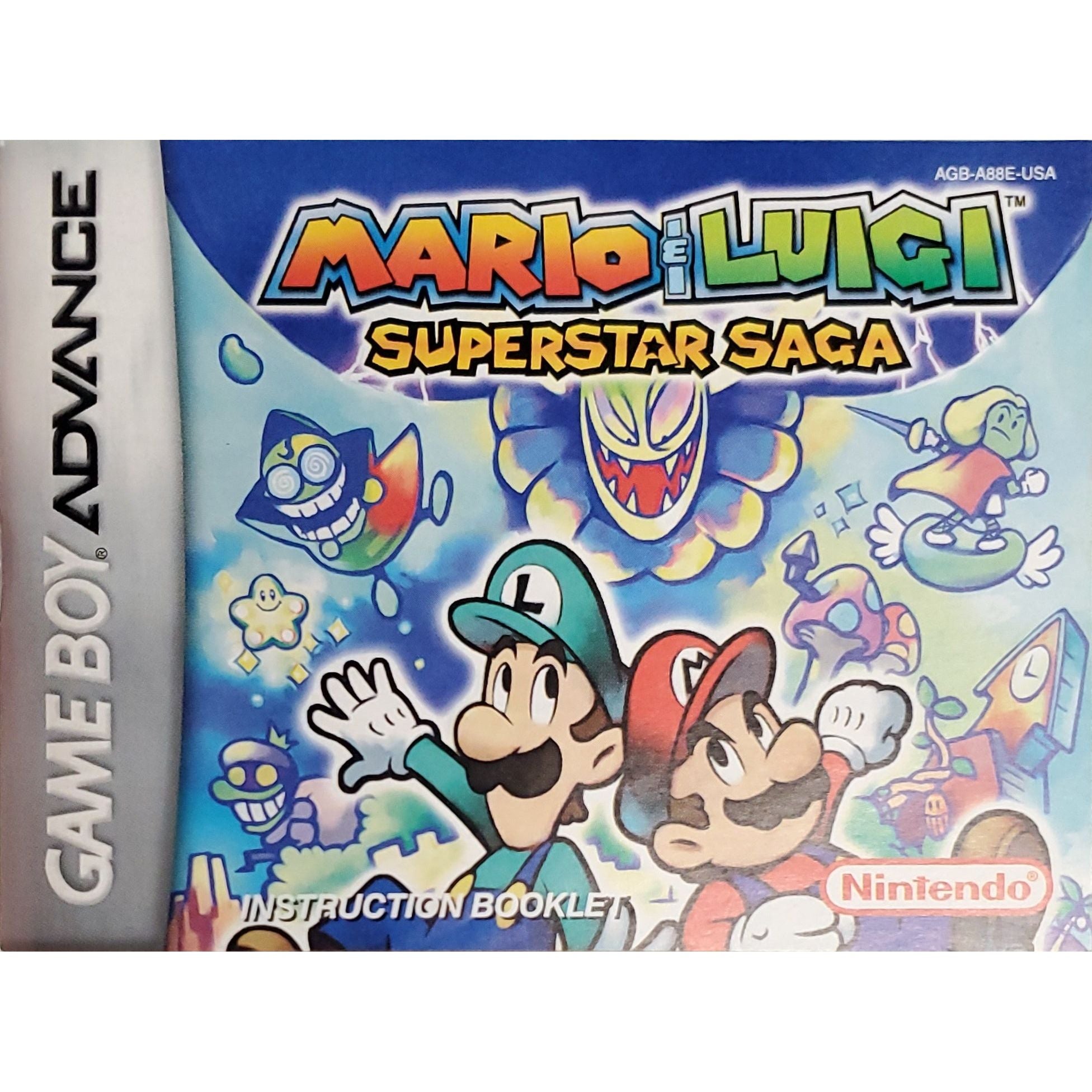 GBA - Mario & Luigi Superstar Saga (Manual)