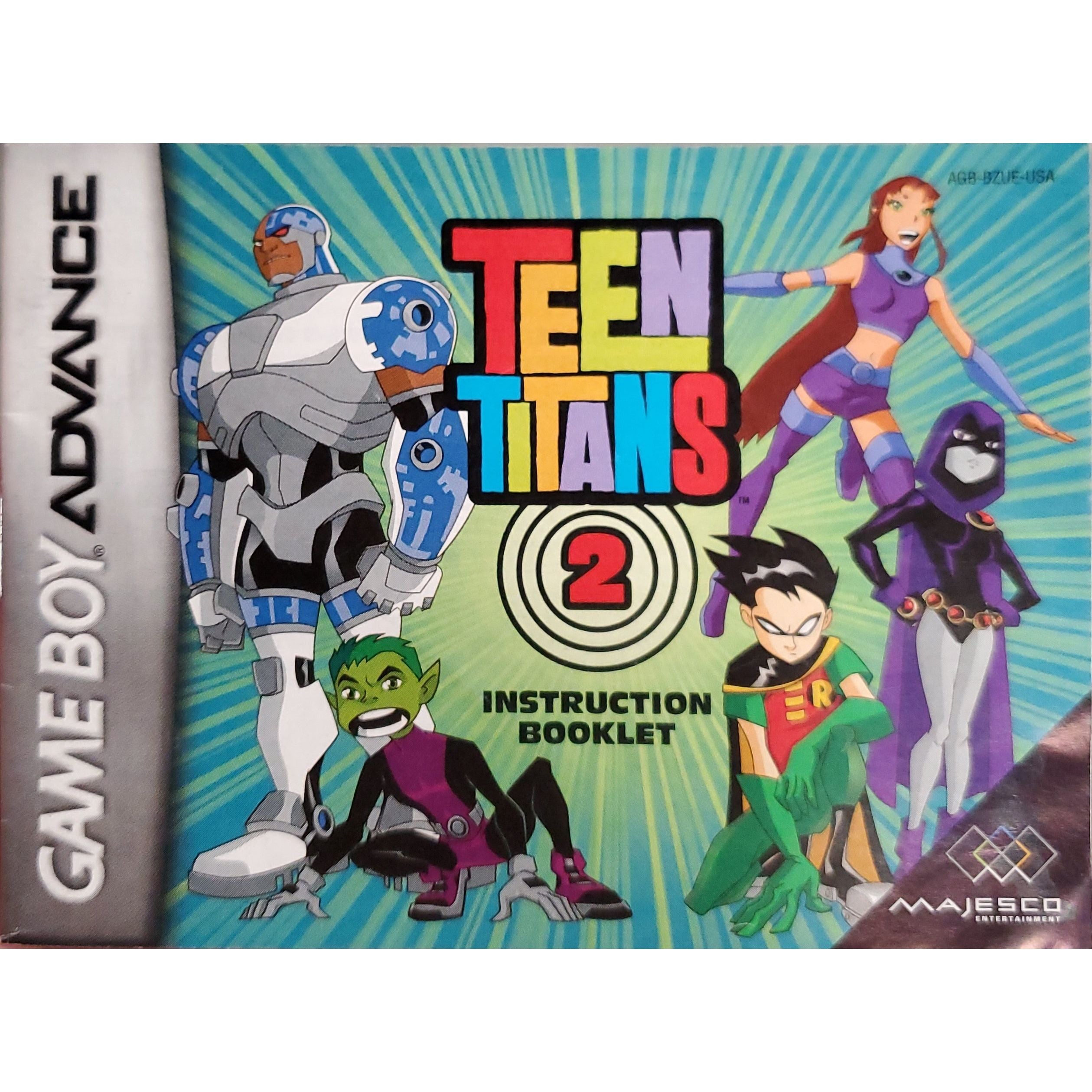 GBA - Teen Titans 2 (Manual)