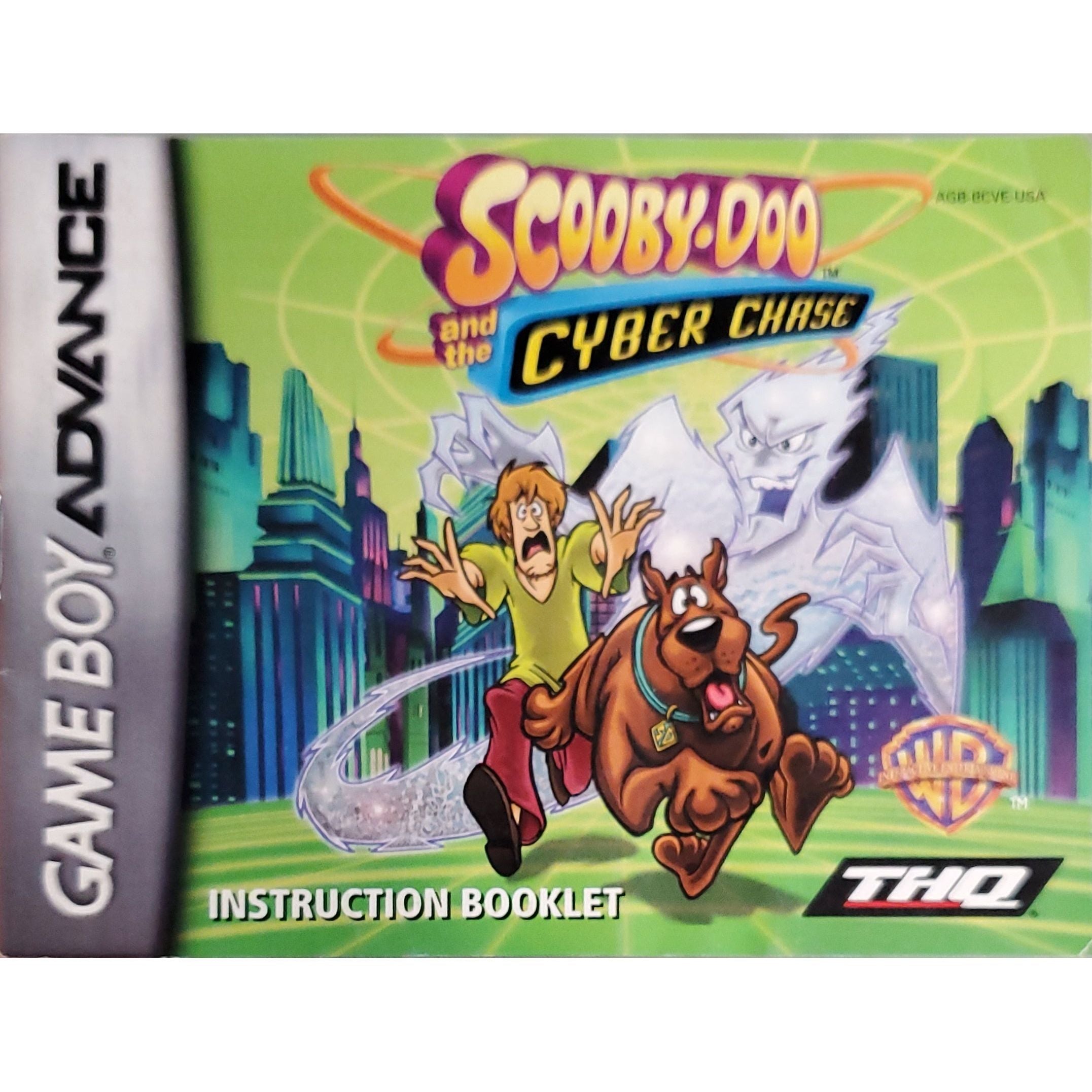 GBA - Scooby Doo and the Cyber Chase/Mystery Mayhem (Manual)